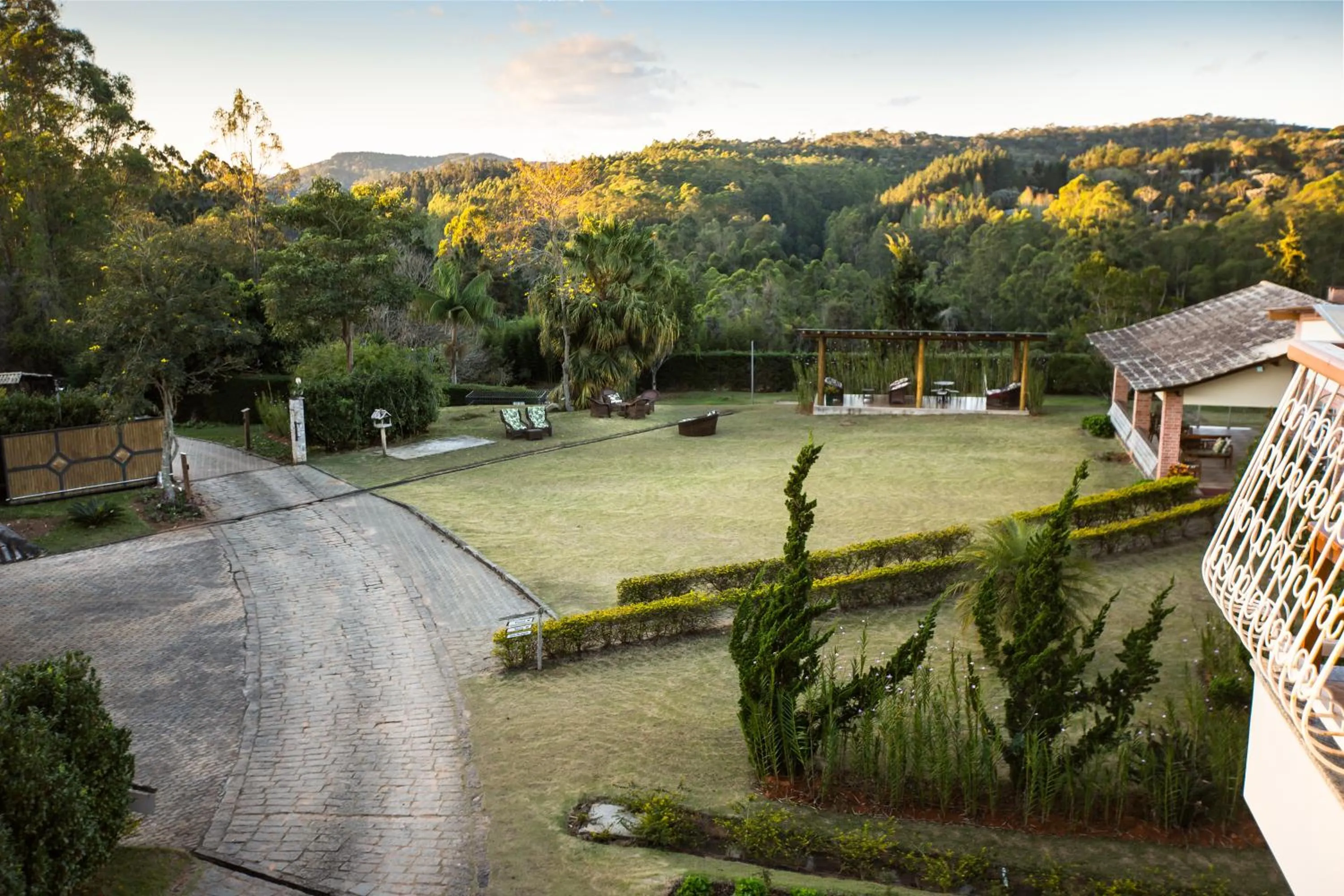 Garden in Pousada Lusitânia