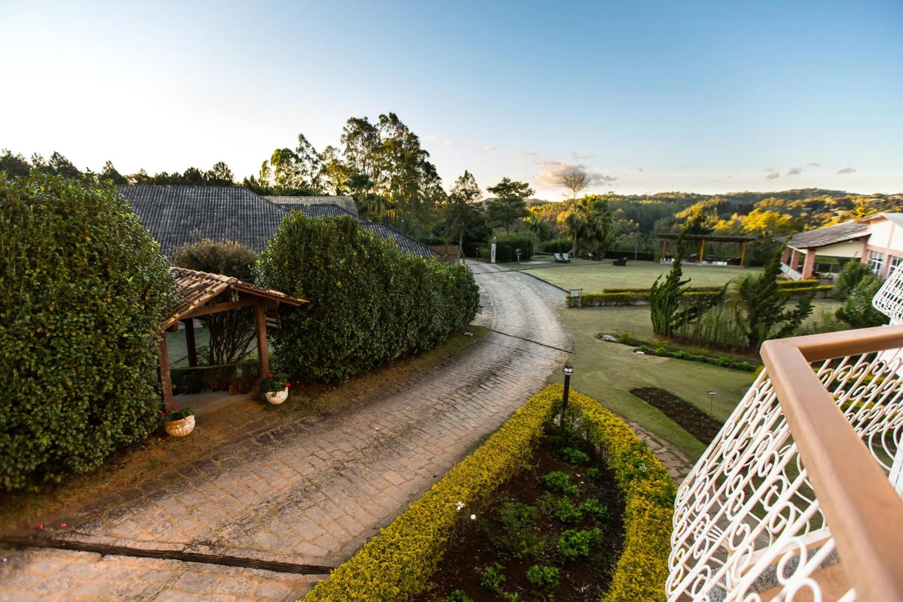 Garden in Pousada Lusitânia
