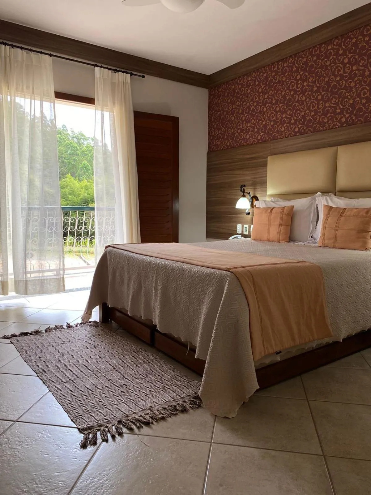 Bed in Pousada Lusitânia