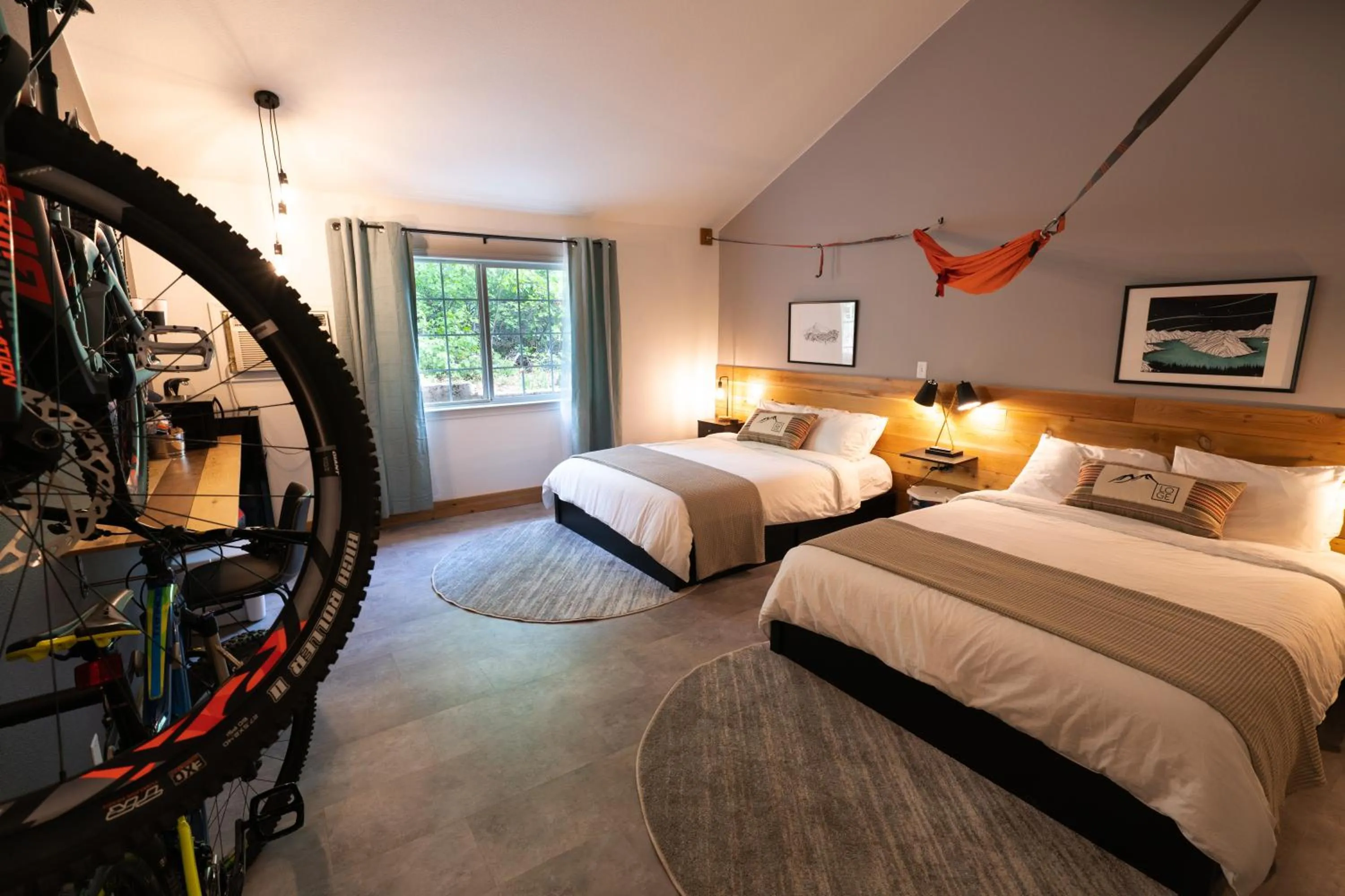 Bed in Summit View Inn