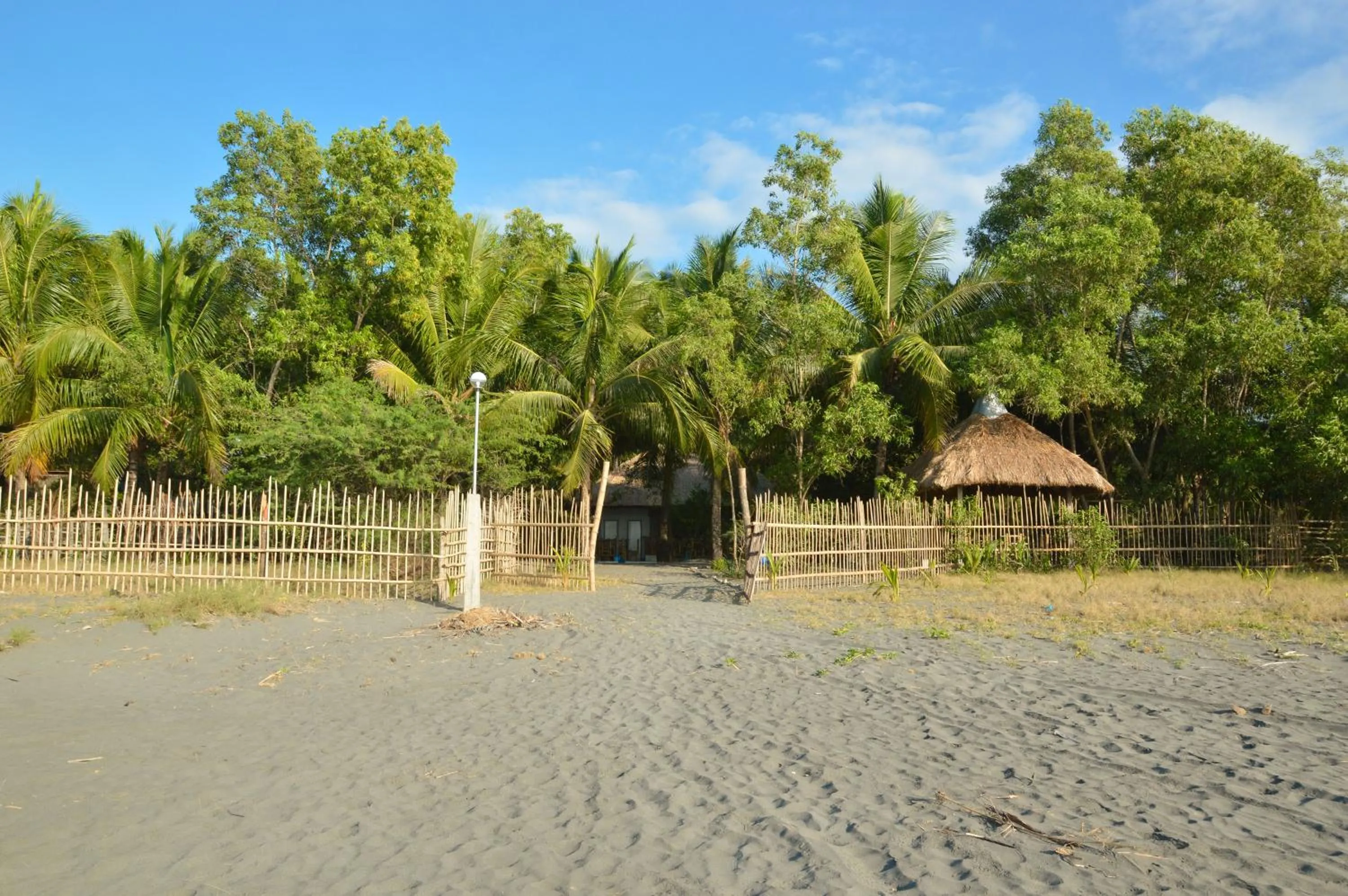 Facade/entrance in Sablayan Paraiso Beach Resort