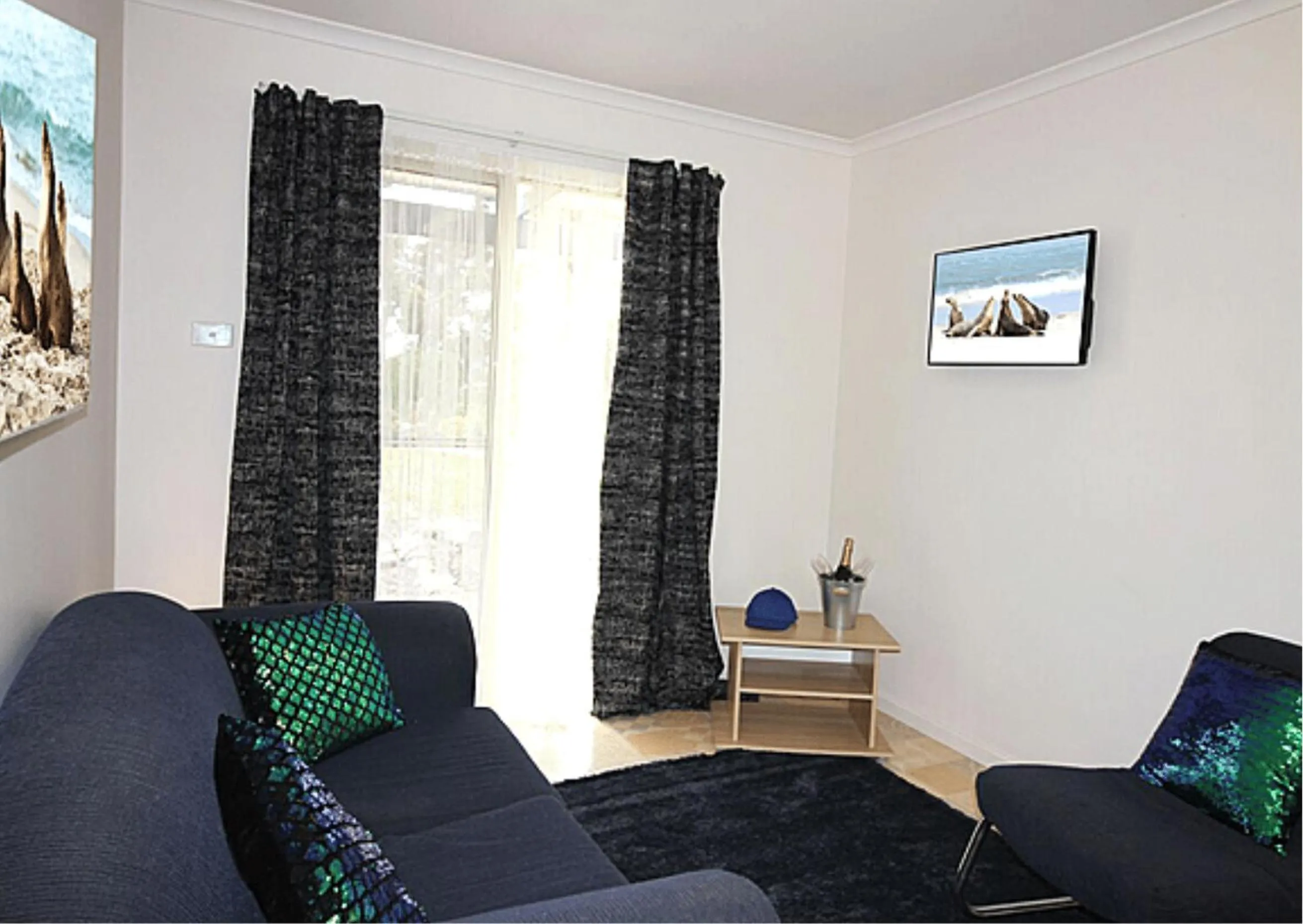 Living room in Kangaroo Island Coastal Villas