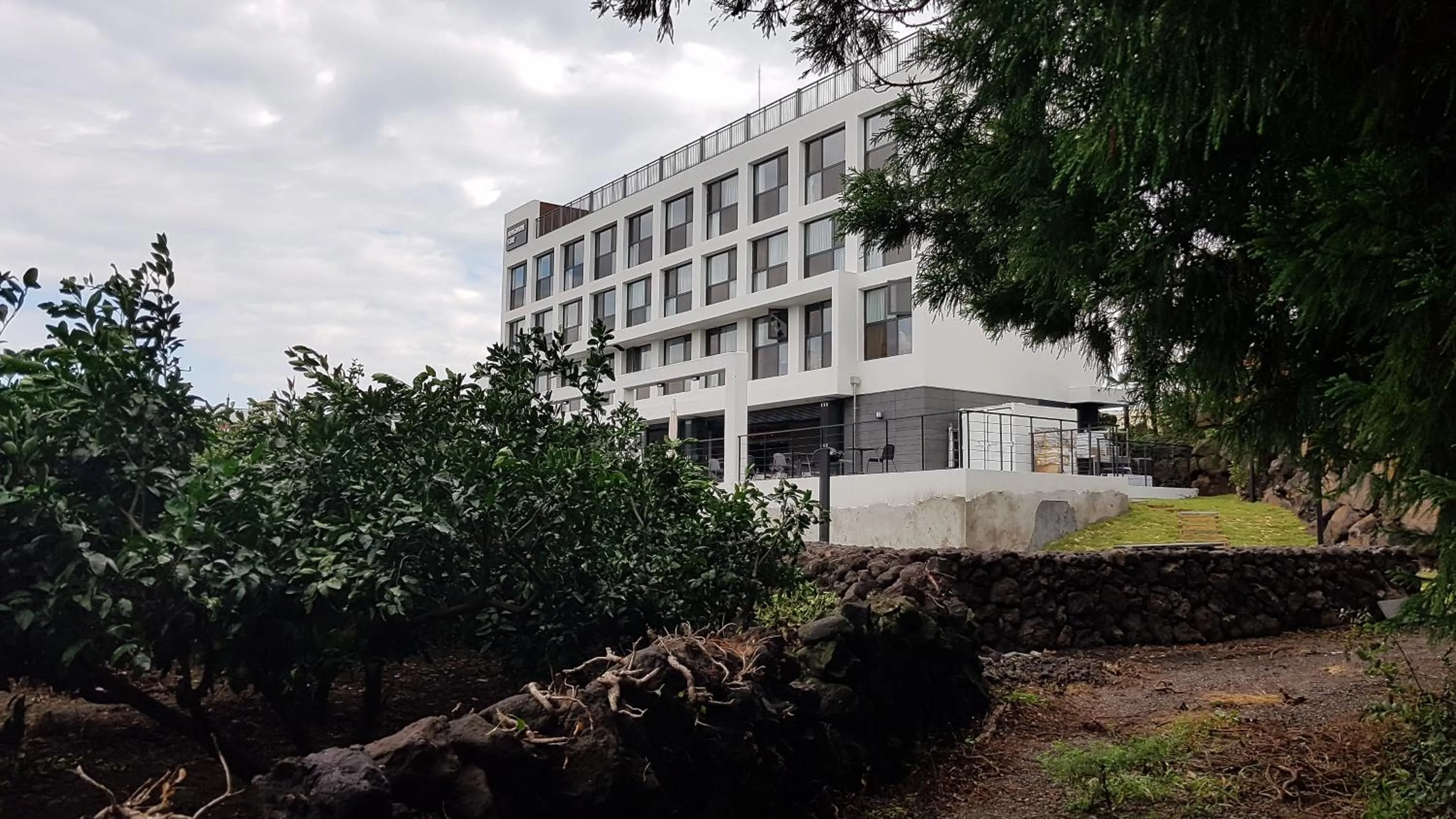 Garden view in Hotel Stay Interview Jeju