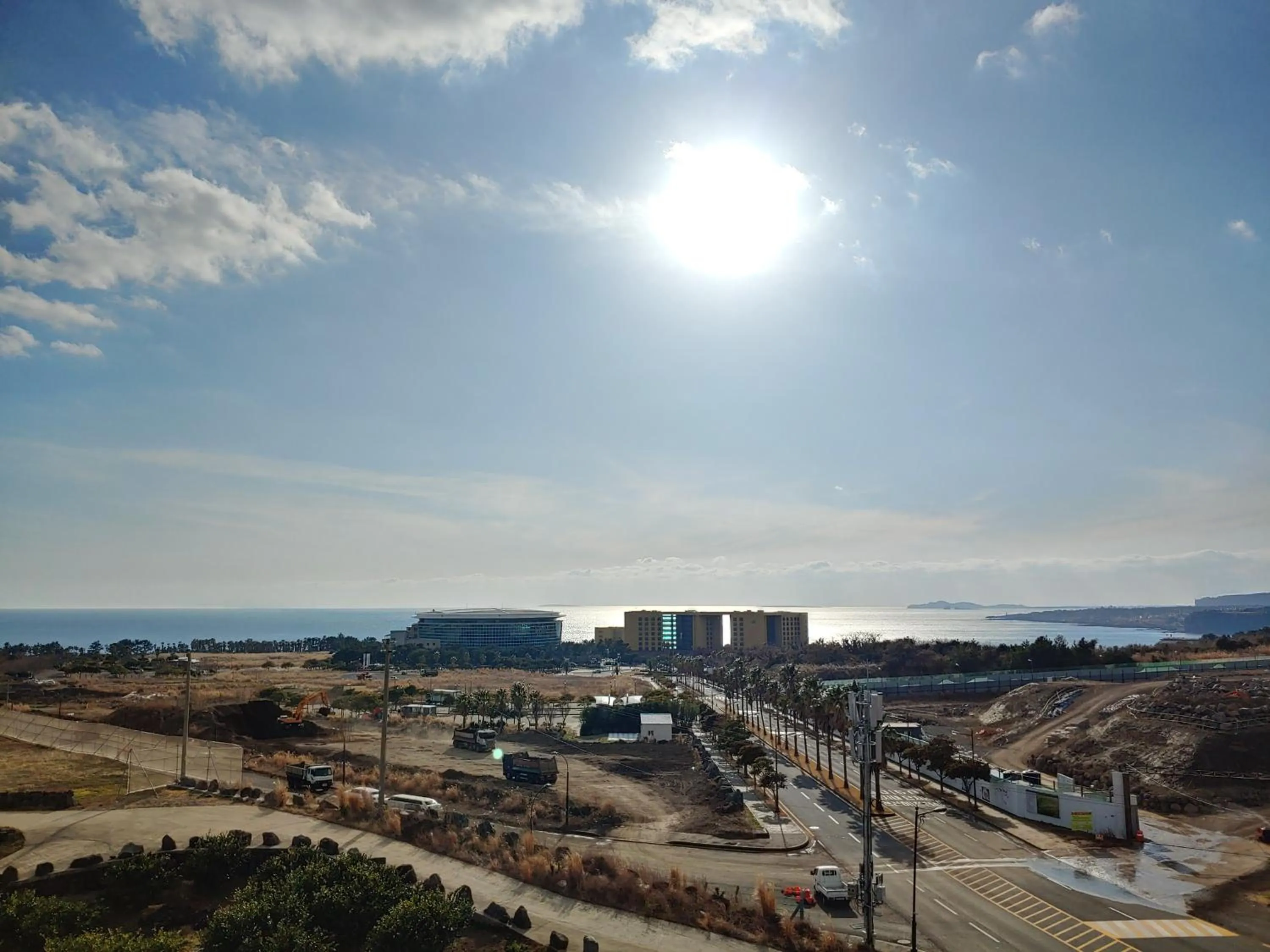 Sea view in Hotel Stay Interview Jeju