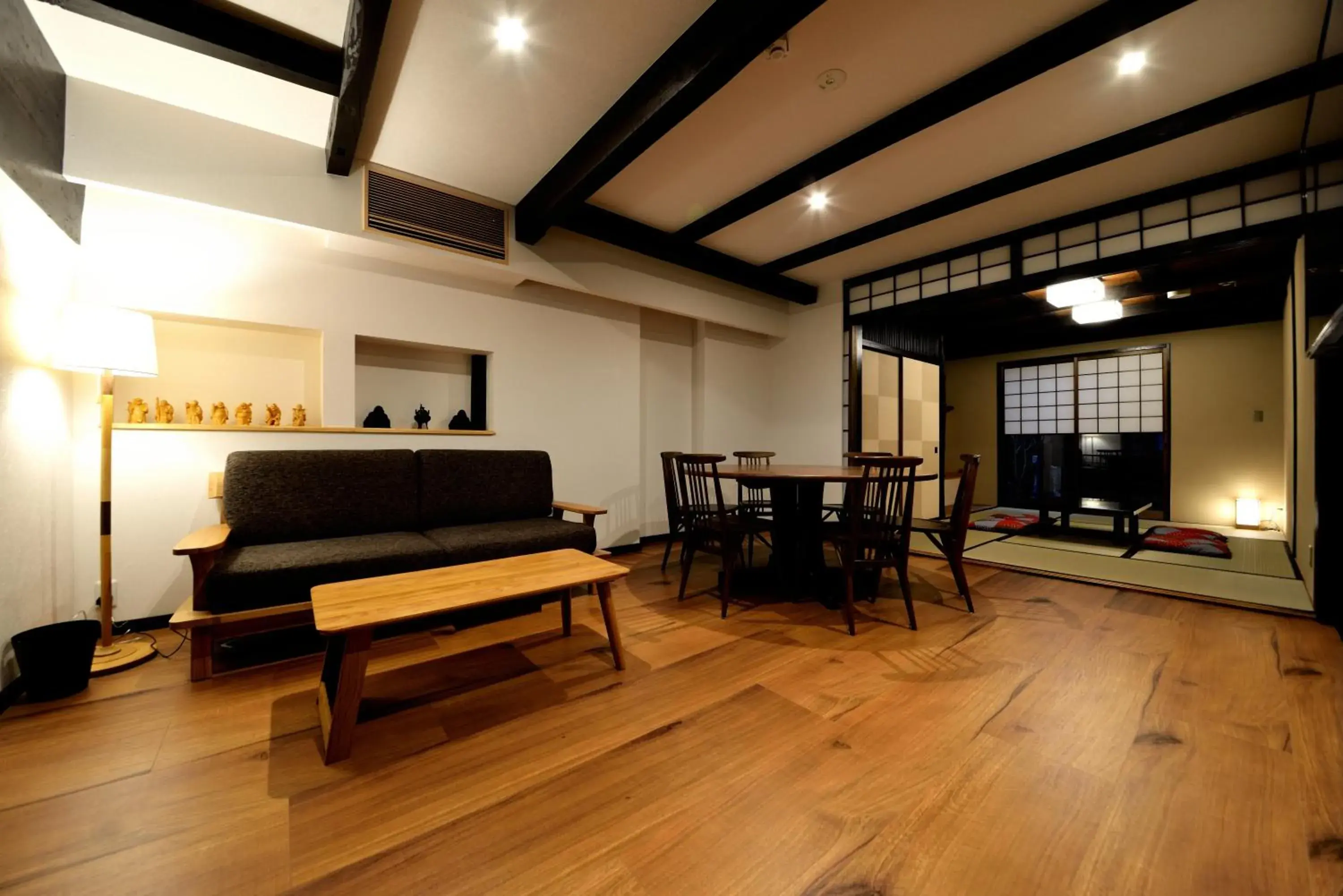 Living room, Seating Area in Machiya Kamo River 7