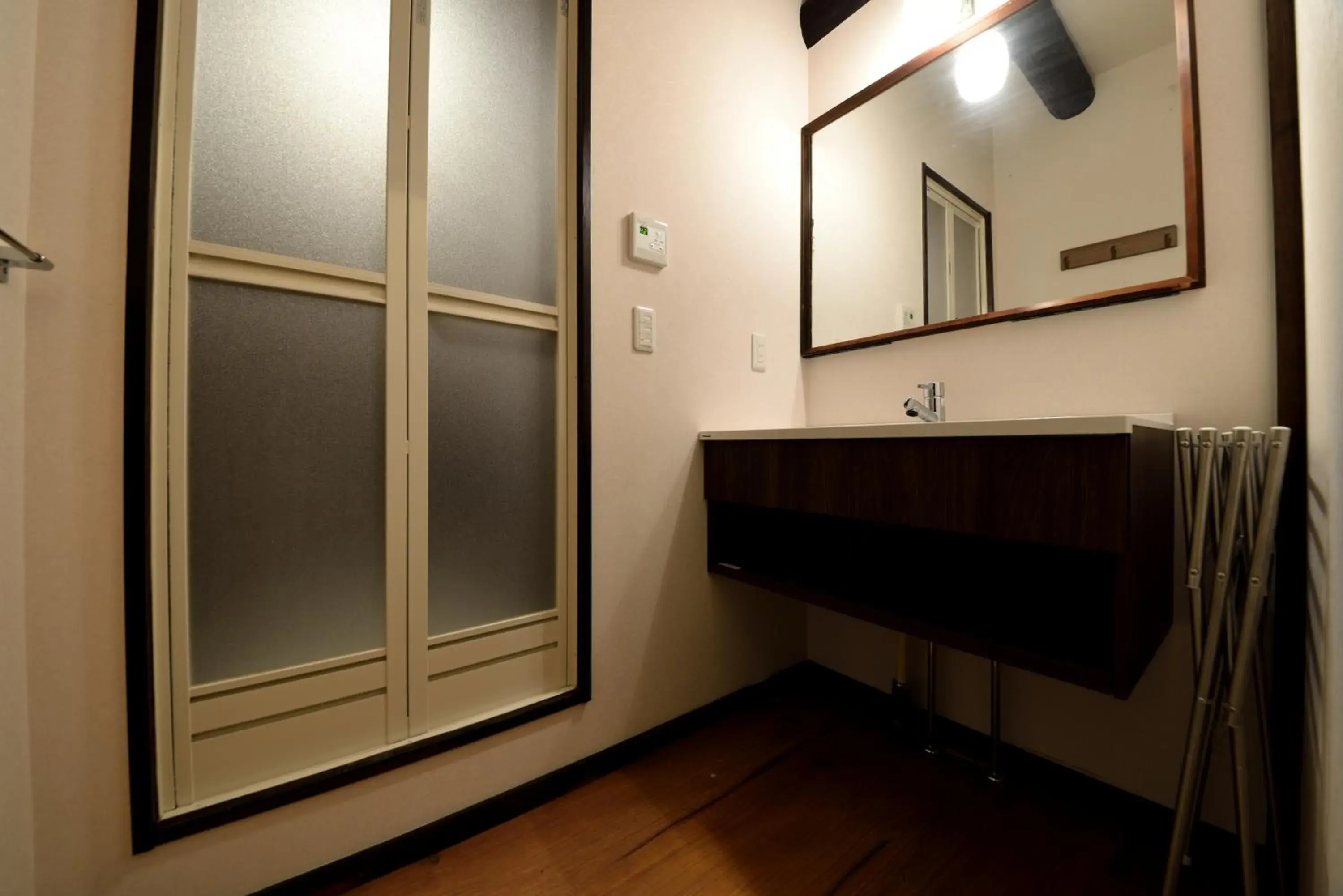Bathroom, TV/Entertainment Center in Machiya Kamo River 7