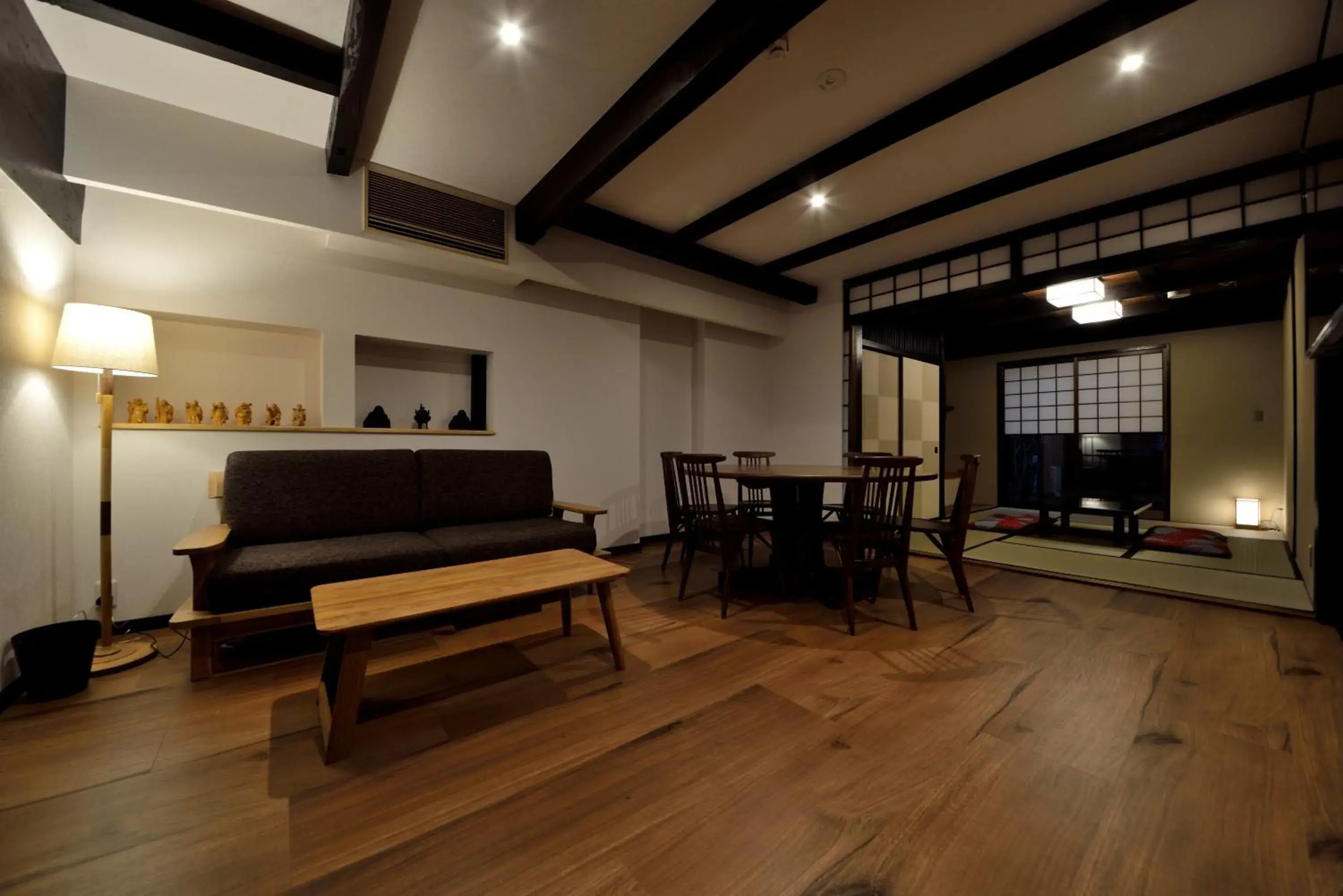 Living room, Seating Area in Machiya Kamo River 7