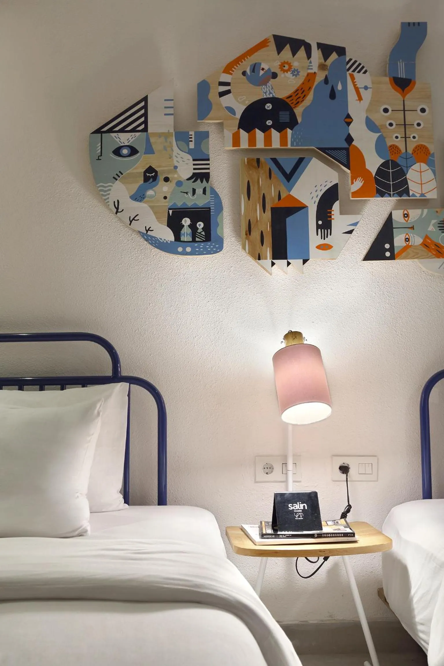 Decorative detail, Bed in YATS Colony