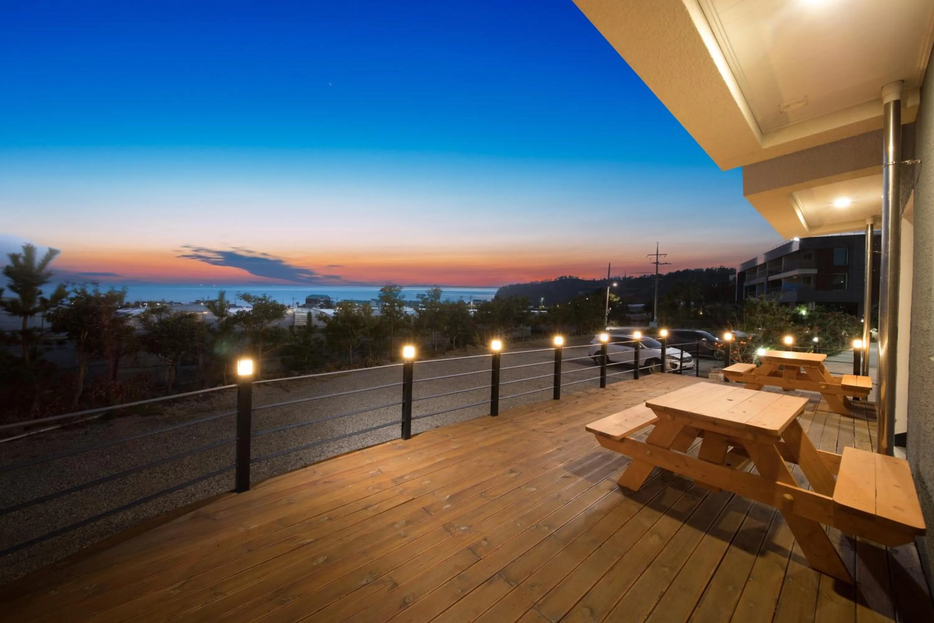 BBQ facilities in Jeju Soo Pension