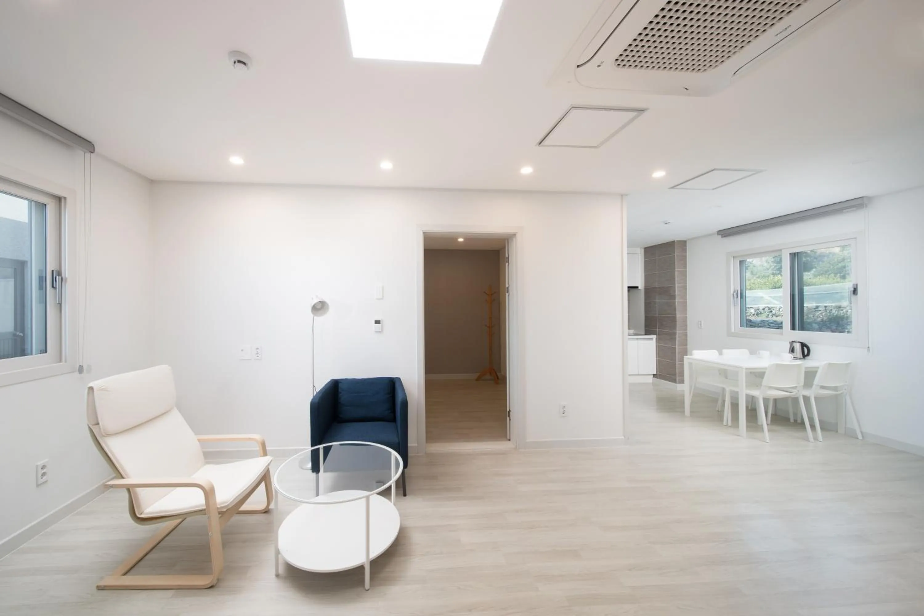 Living room in Jeju Soo Pension