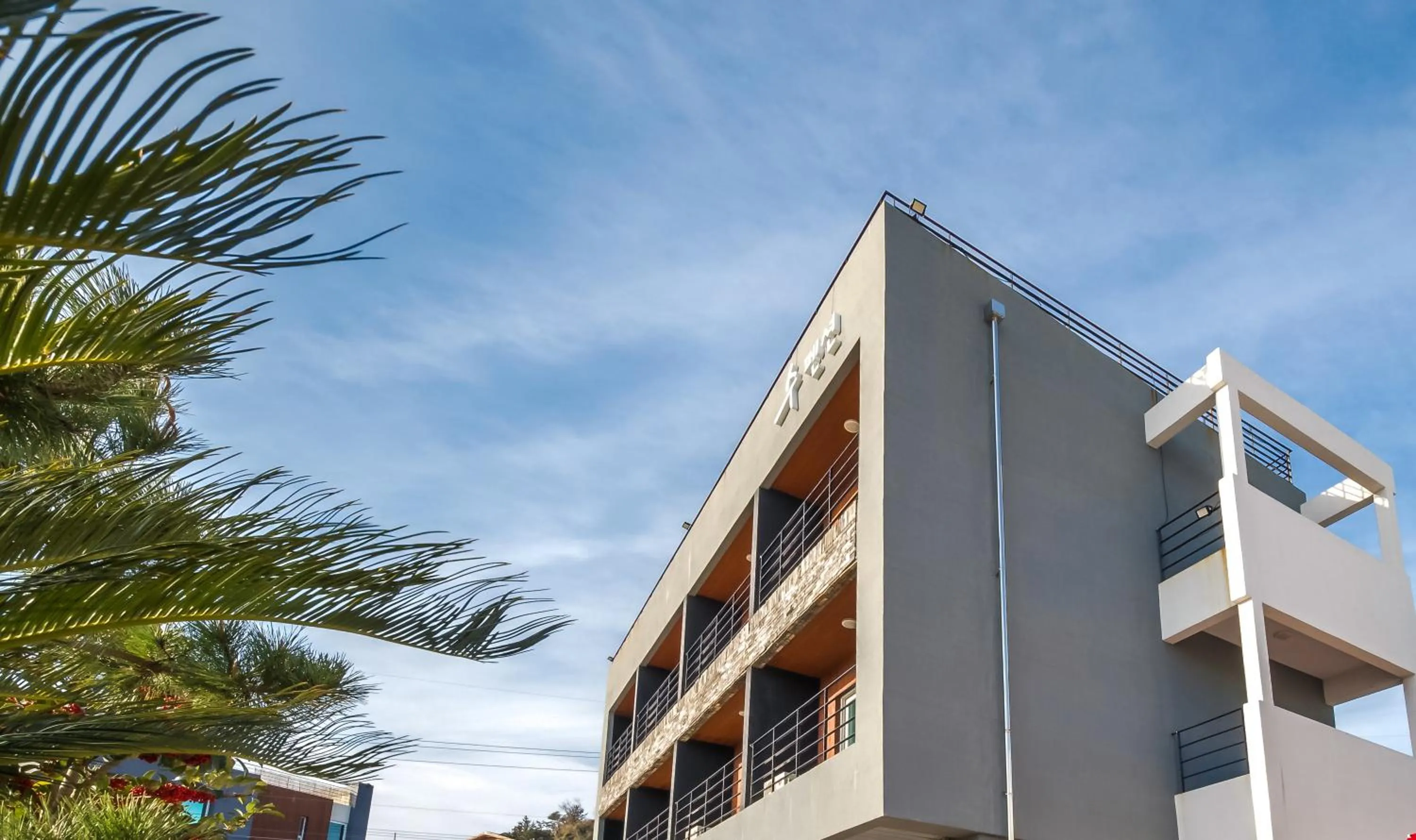 Facade/entrance in Jeju Soo Pension