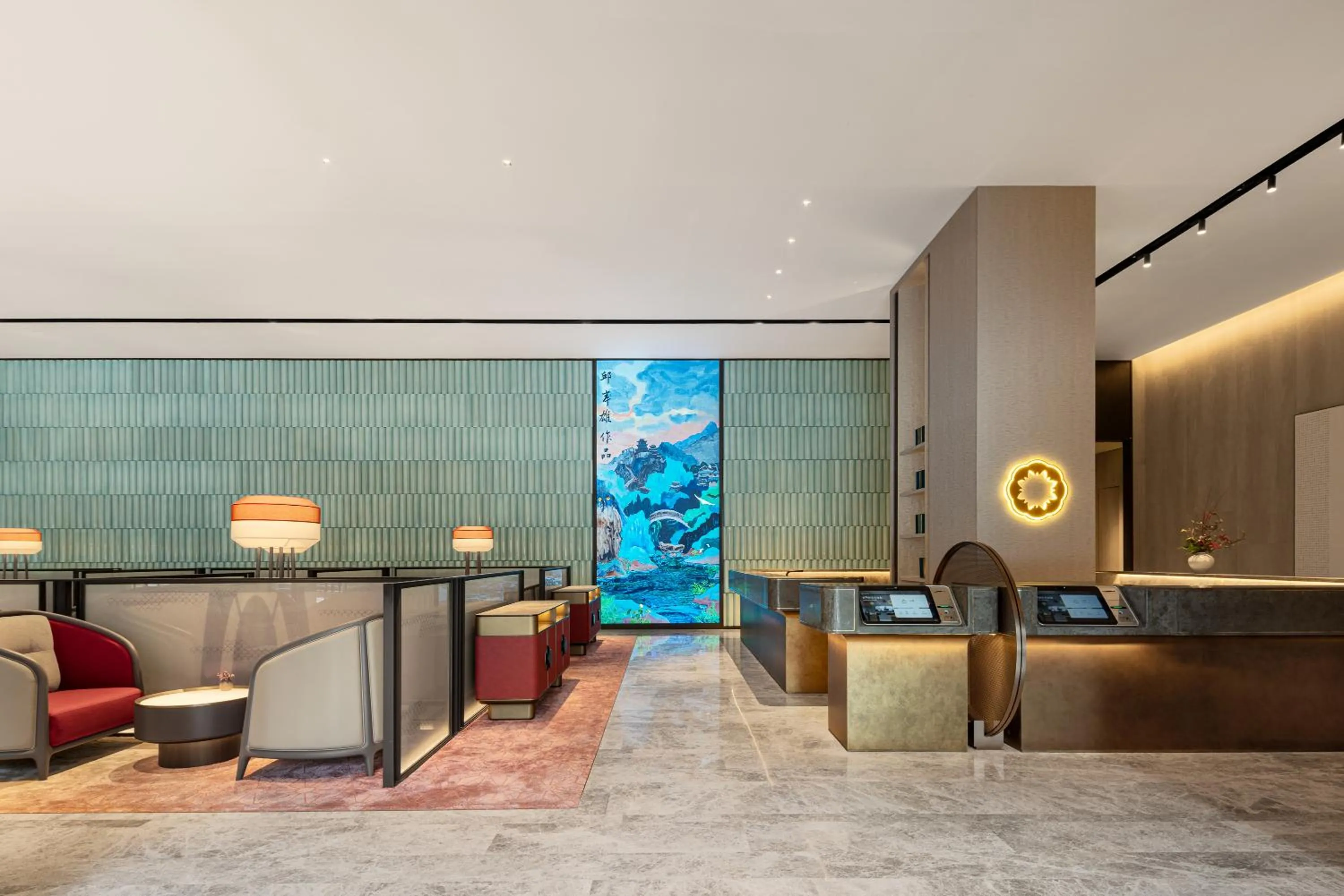 Lobby or reception in JOYA Hotel Chengdu High Technology