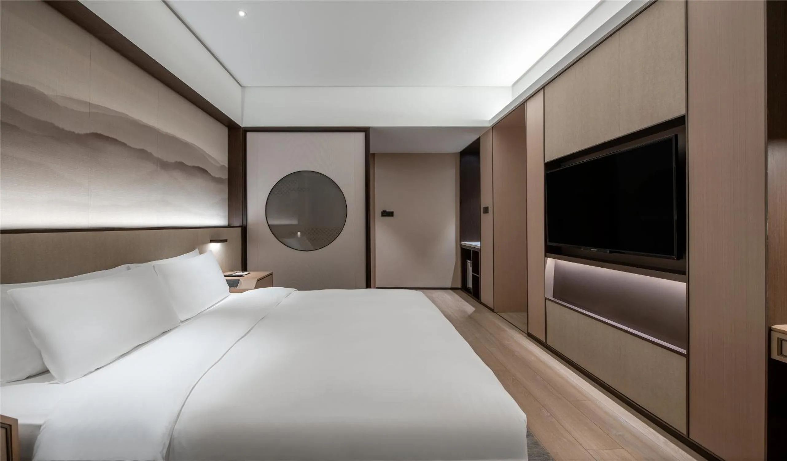 Bed in JOYA Hotel Chengdu High Technology