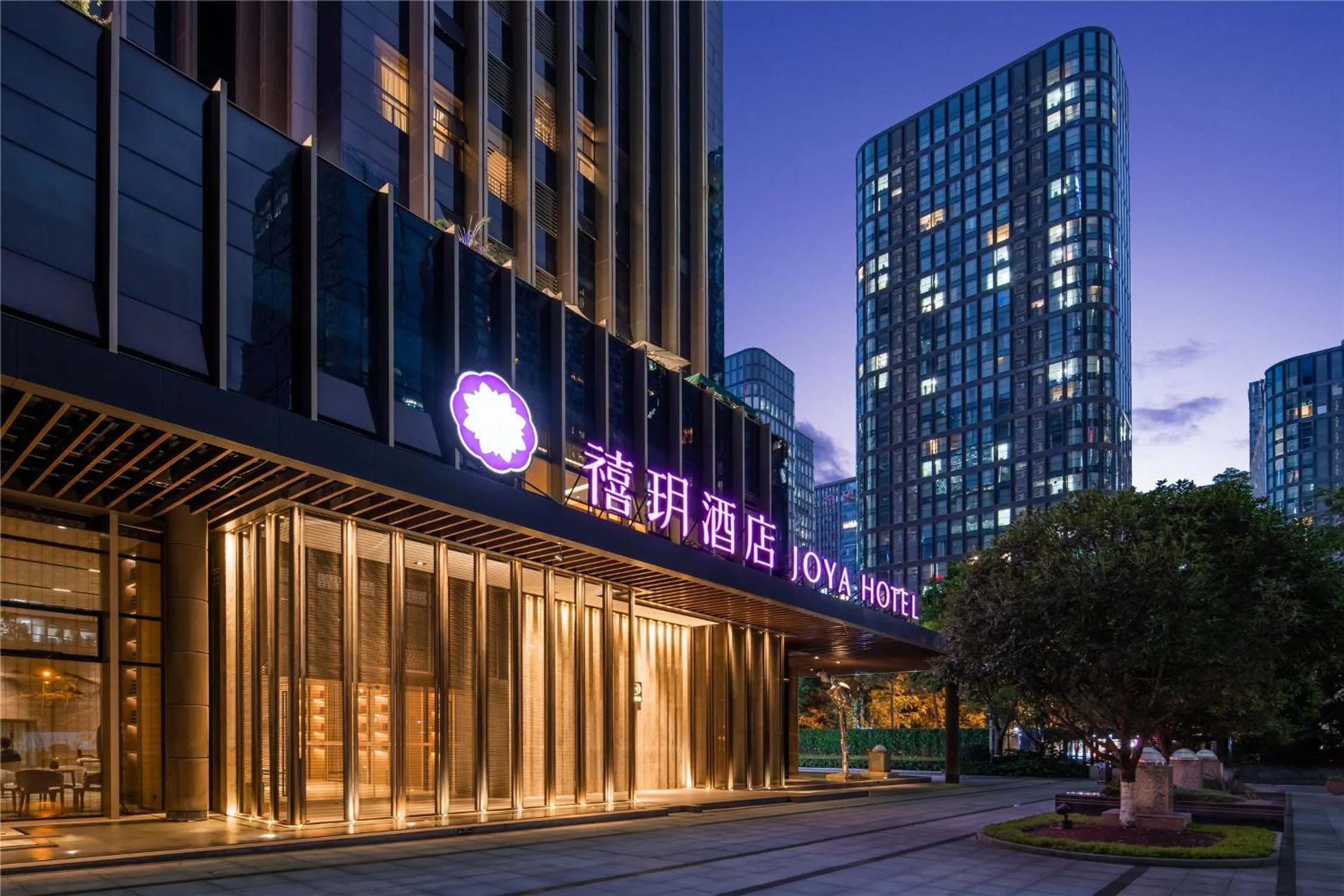 Property building in JOYA Hotel Chengdu High Technology