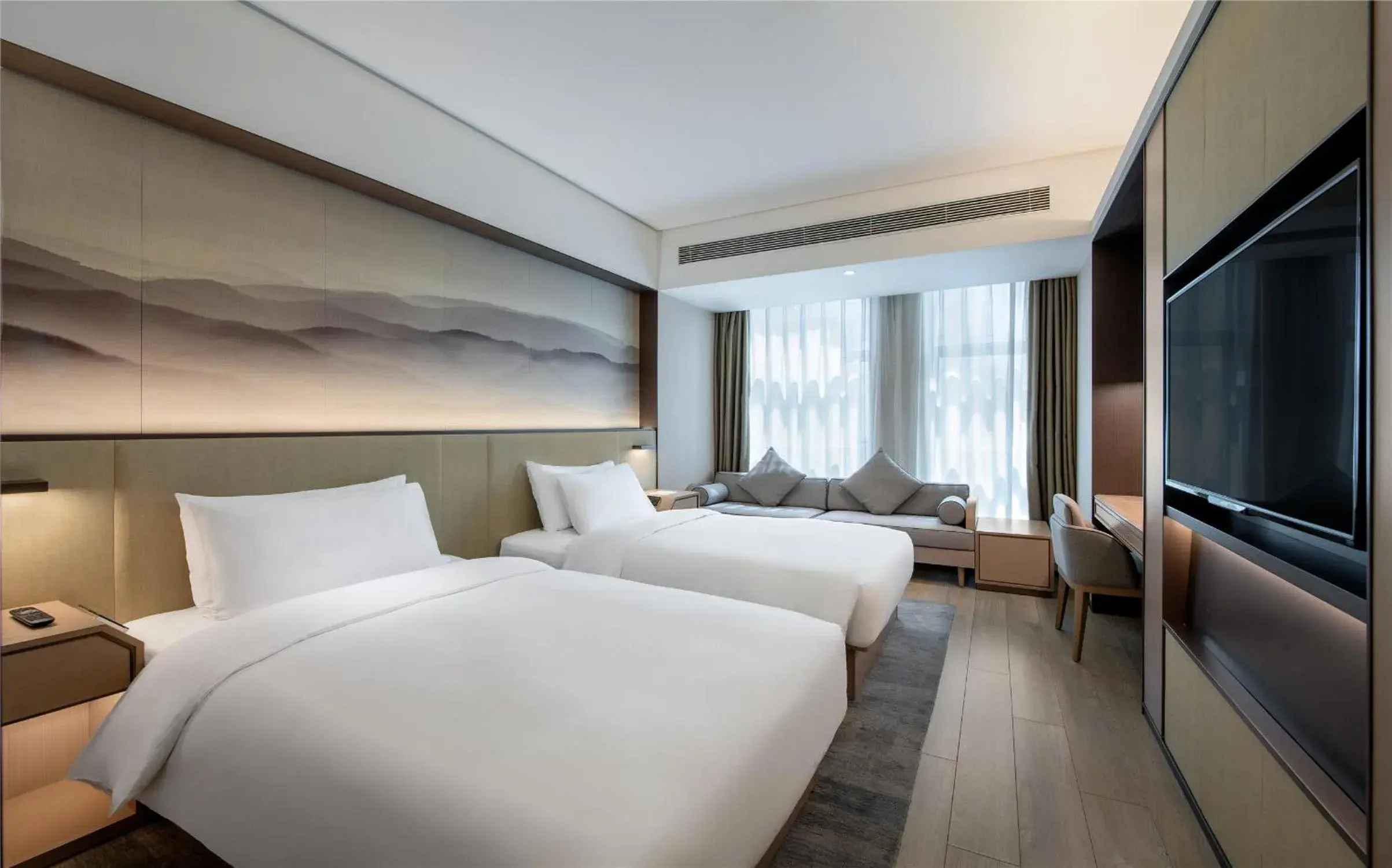 Joya Twin Room in JOYA Hotel Chengdu High Technology Joya Twin Room in JOYA Hotel Chengdu High Technology
