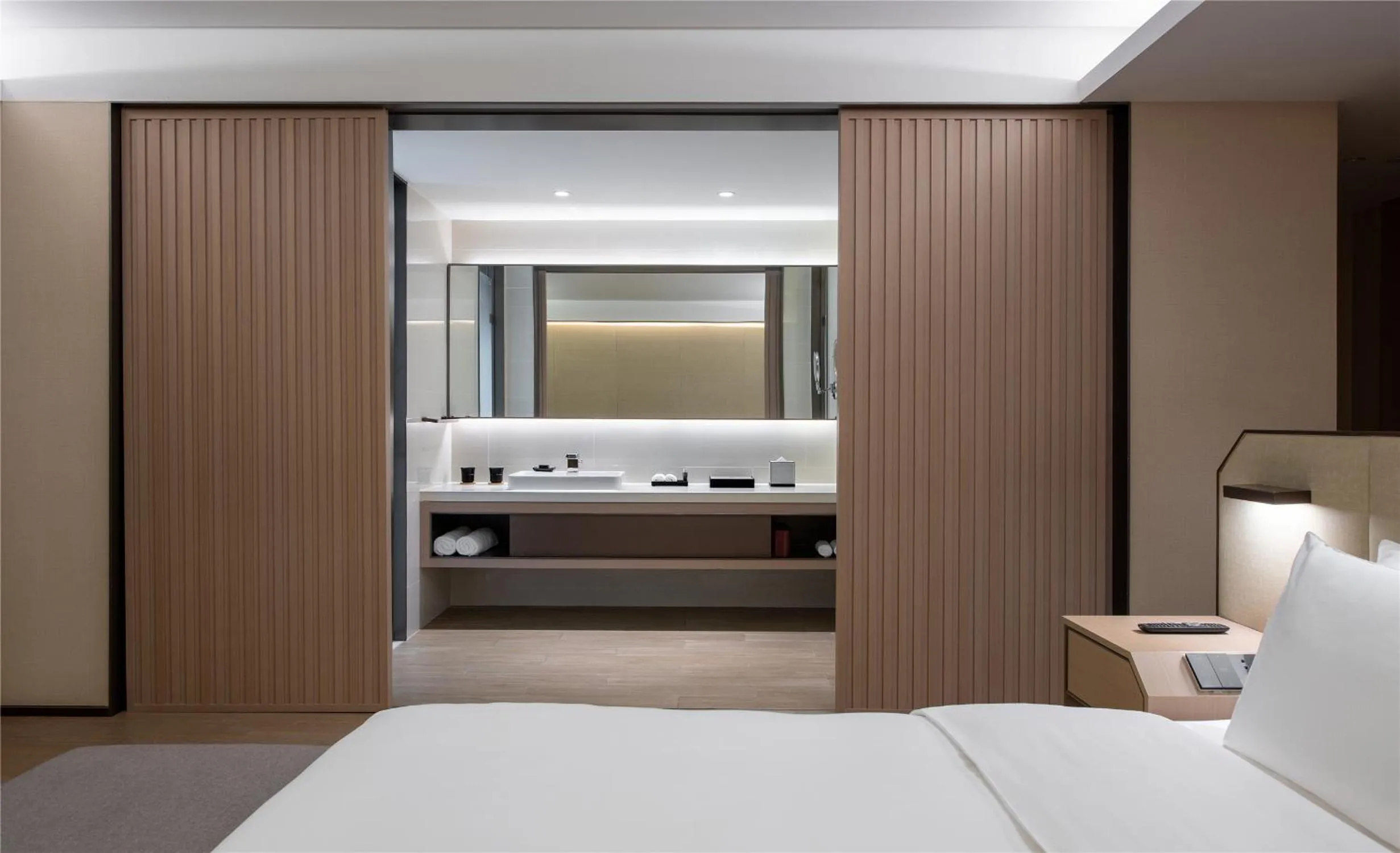 Bed in JOYA Hotel Chengdu High Technology
