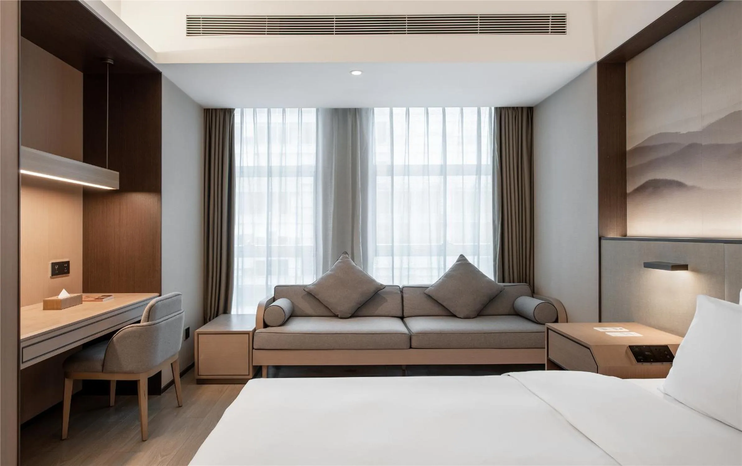 Bed in JOYA Hotel Chengdu High Technology