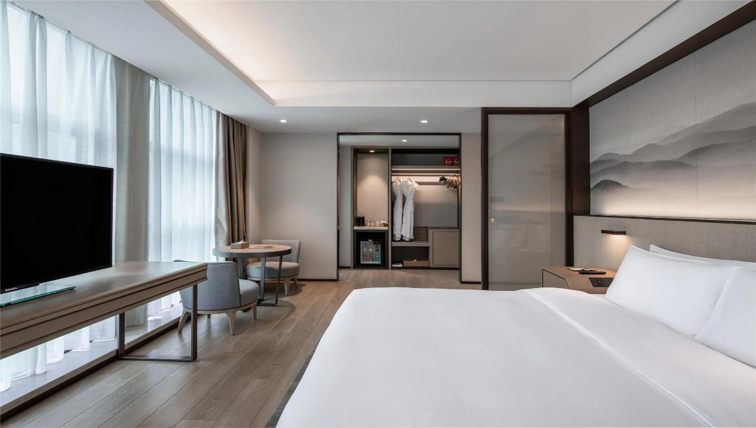 Bed in JOYA Hotel Chengdu High Technology