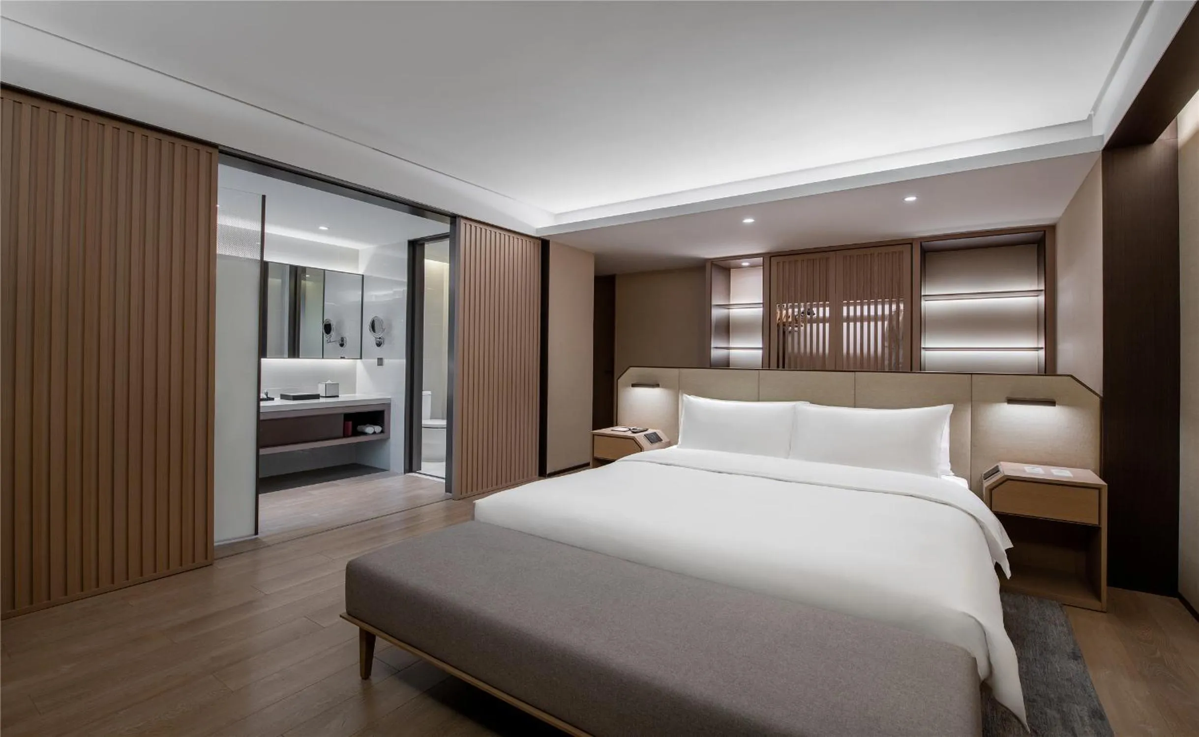 Bed in JOYA Hotel Chengdu High Technology