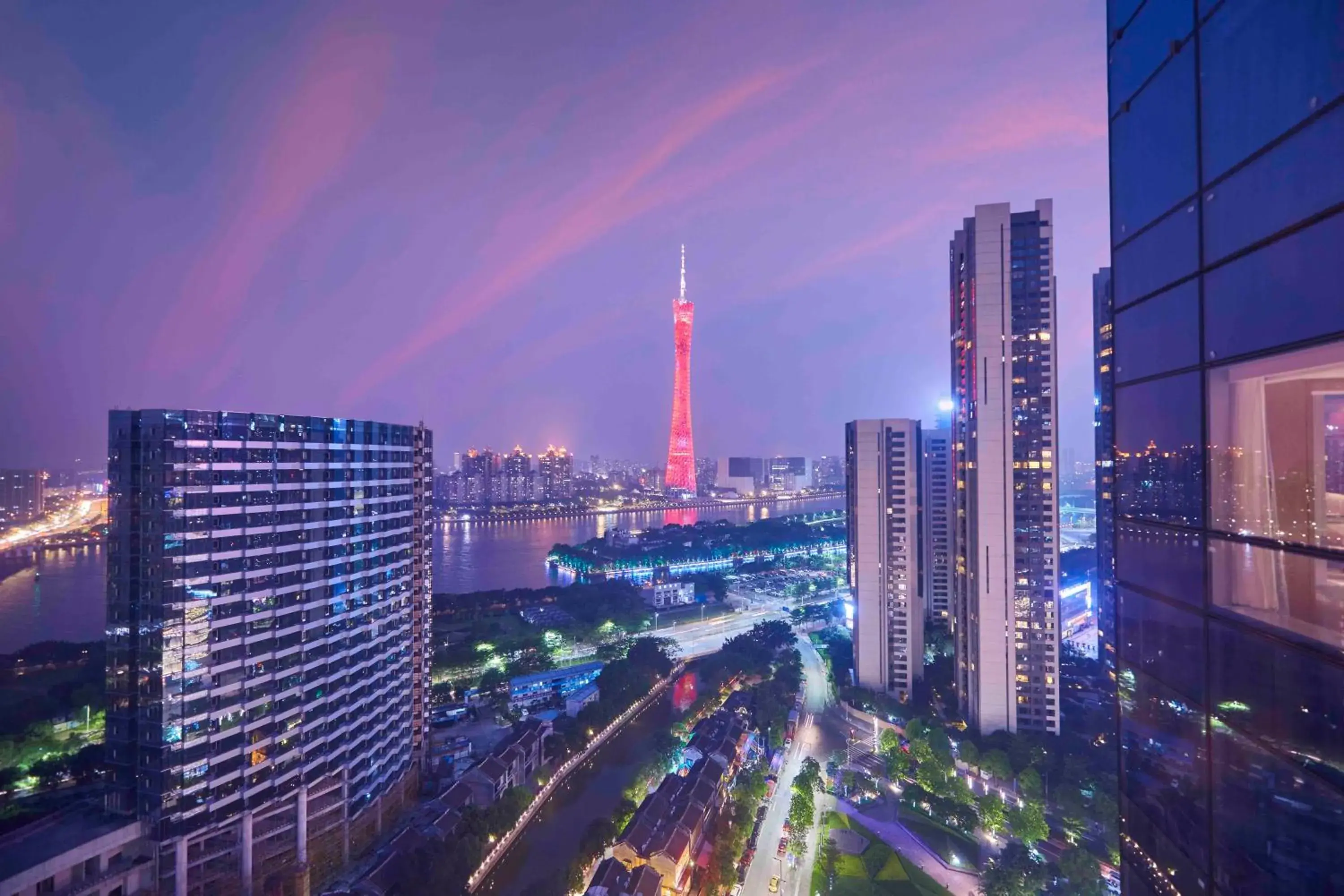 Property building in Conrad Guangzhou Property building in Conrad Guangzhou