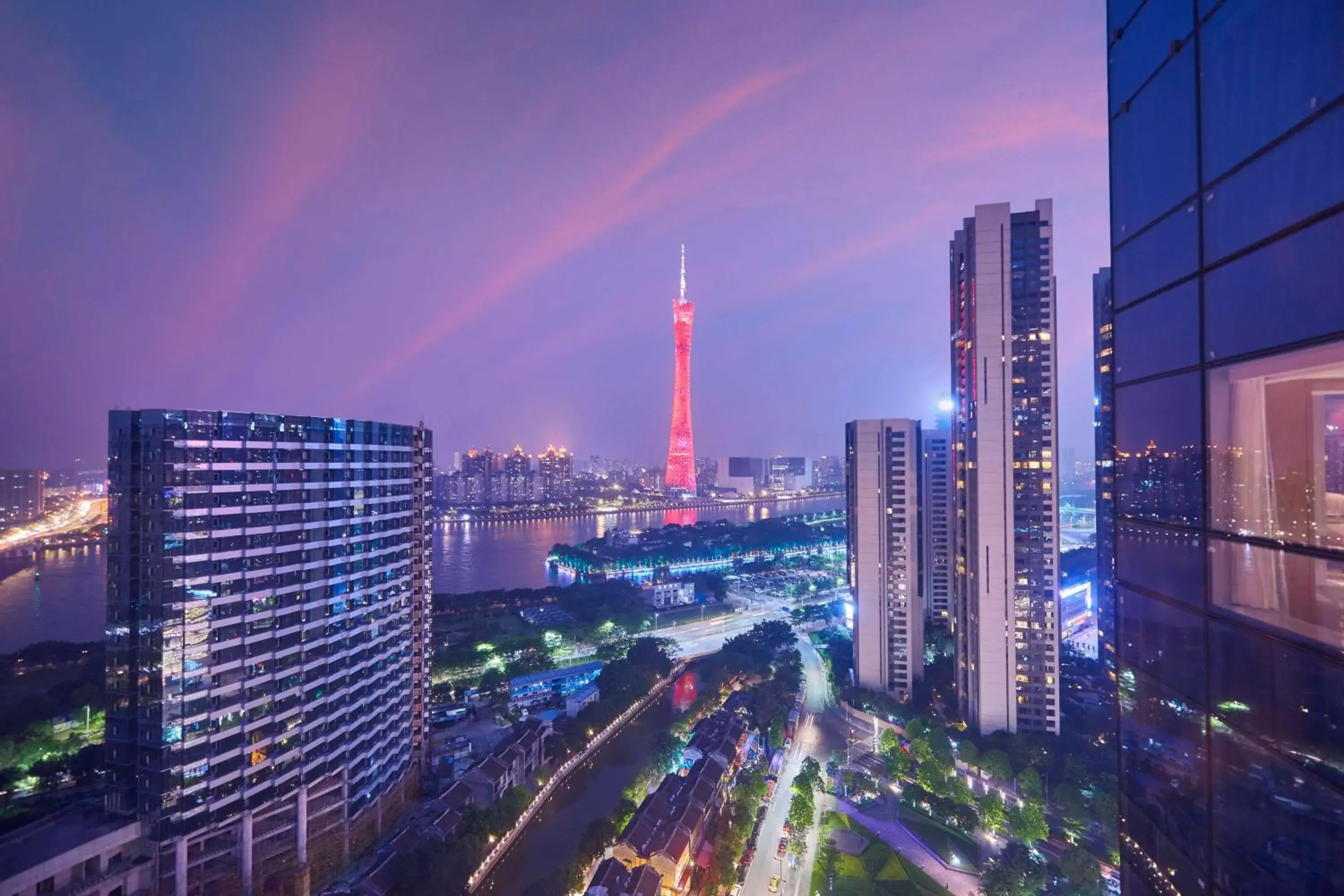 Property building in Conrad Guangzhou Property building in Conrad Guangzhou