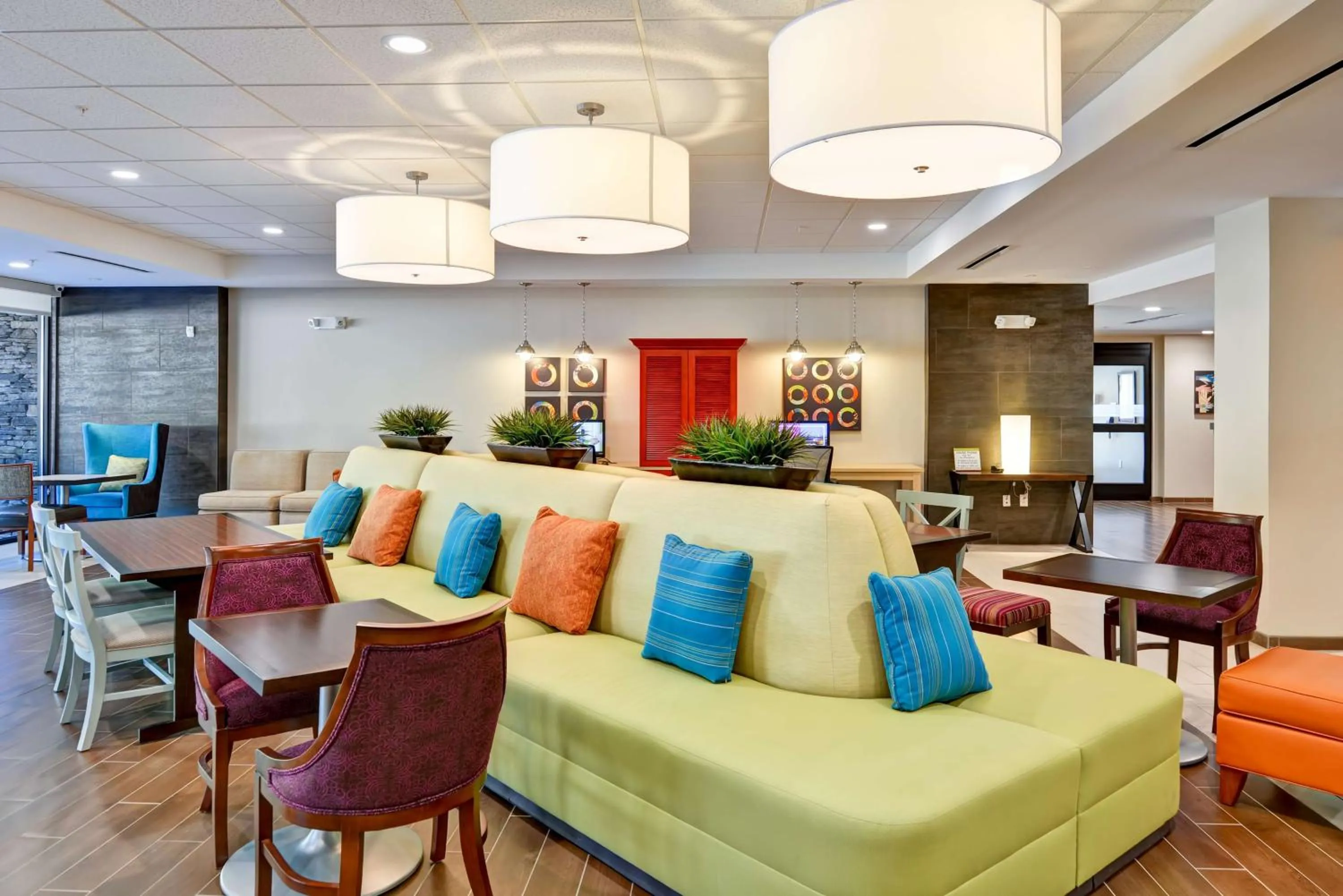 Lobby or reception in Home2 Suites By Hilton Stafford Quantico
