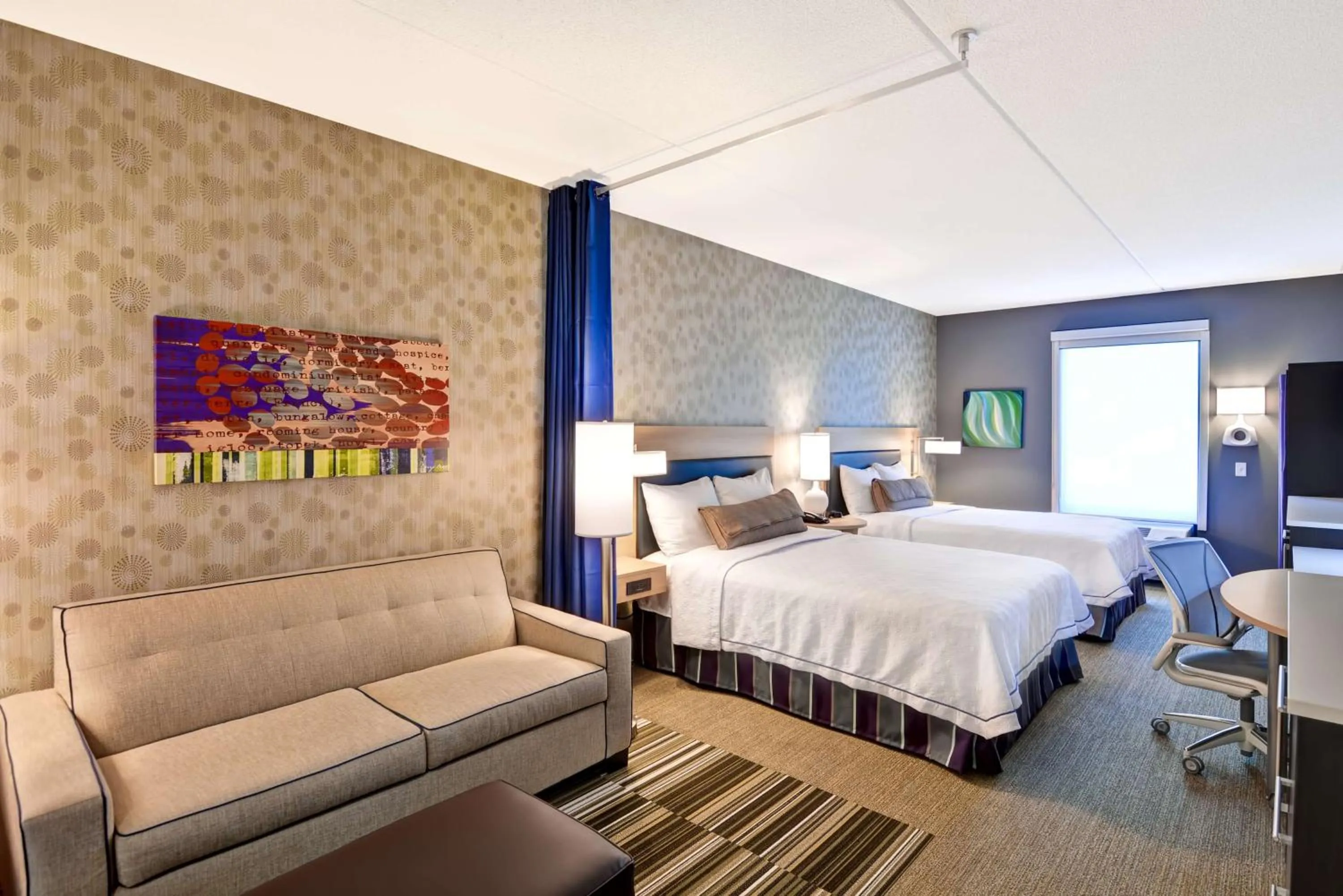 Bedroom, Bed in Home2 Suites By Hilton Stafford Quantico