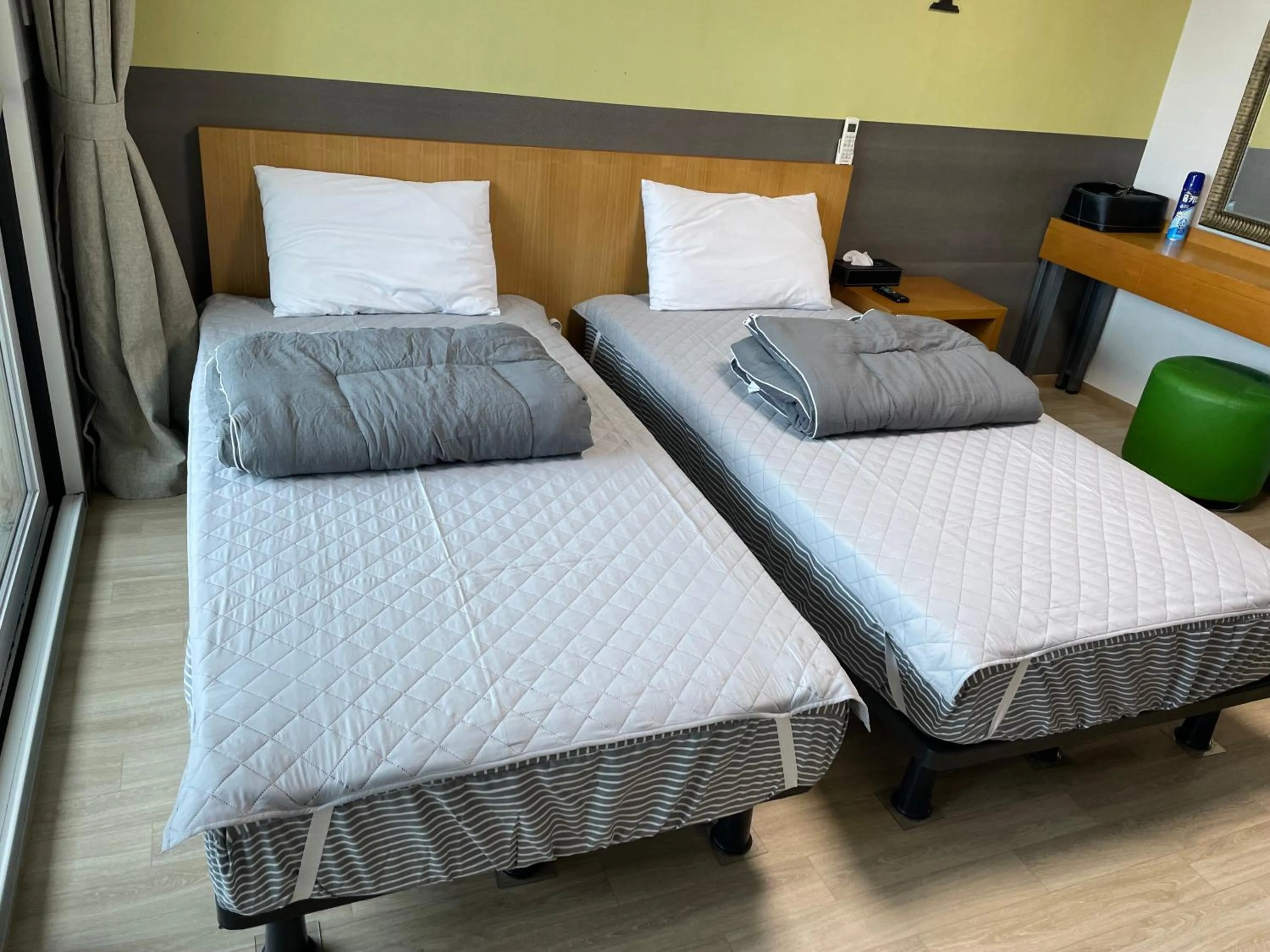 Bed in Jeju the Ocean Hill Pension