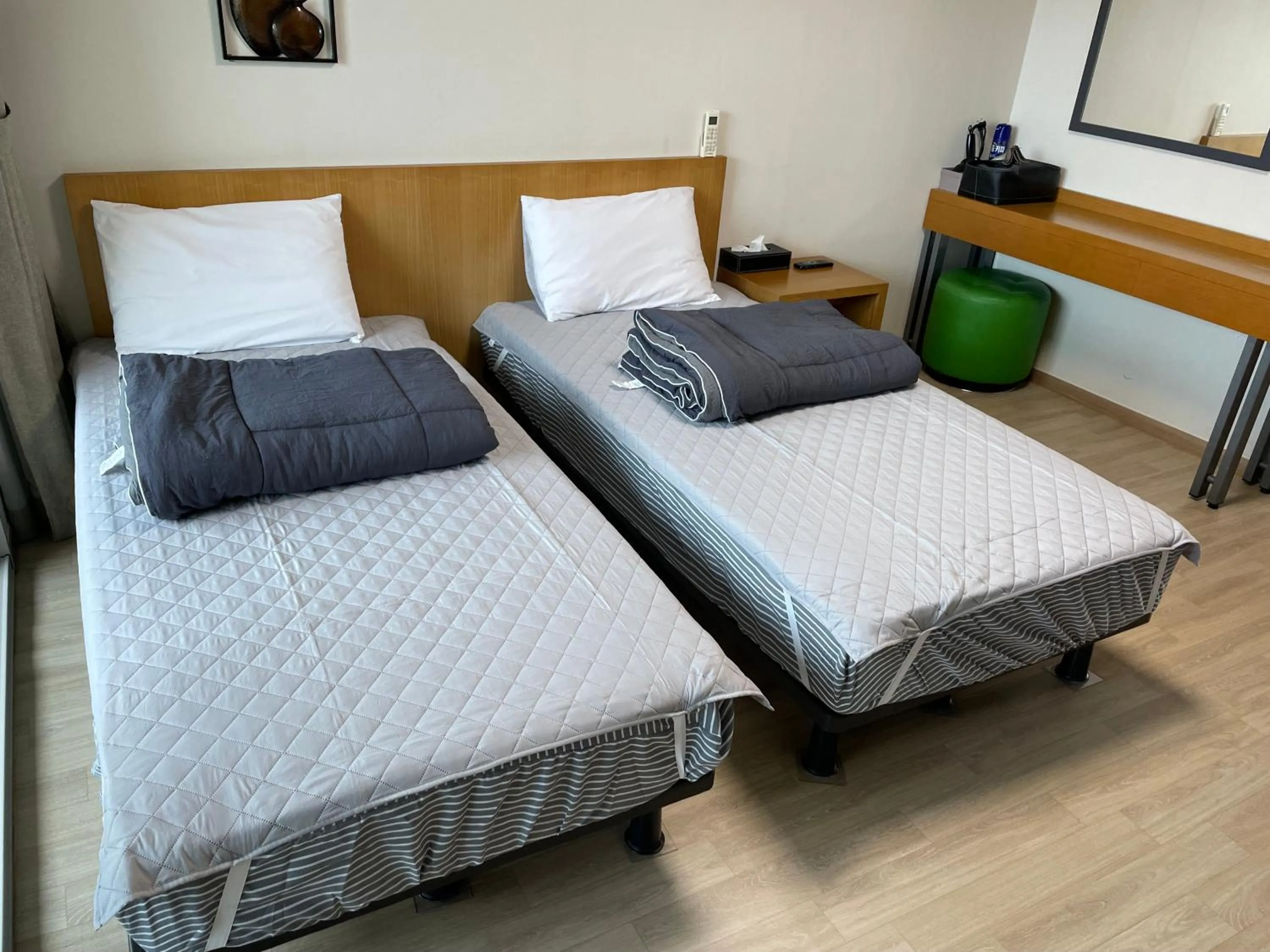 Bed in Jeju the Ocean Hill Pension