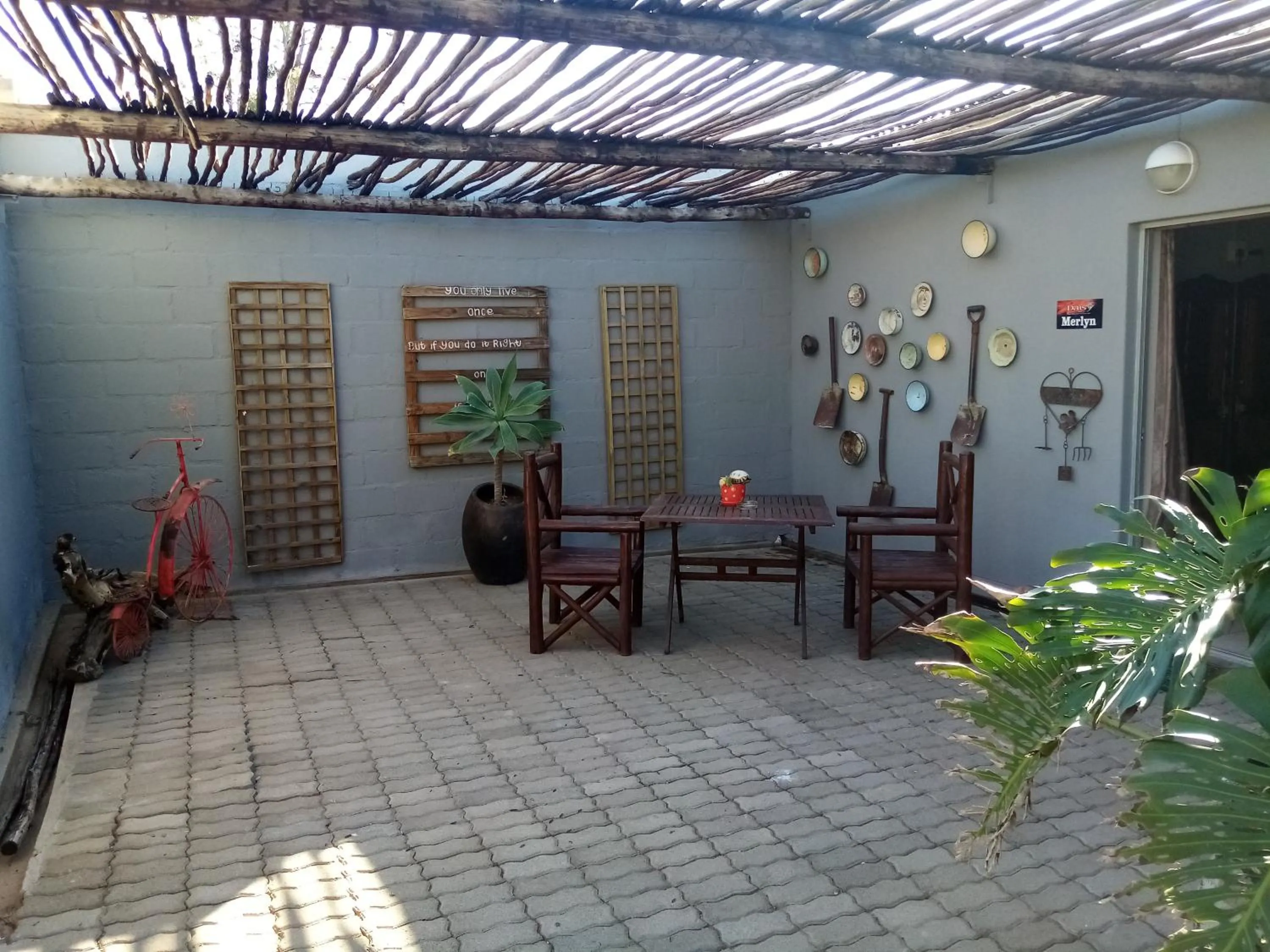Patio in Daisy Country Lodge