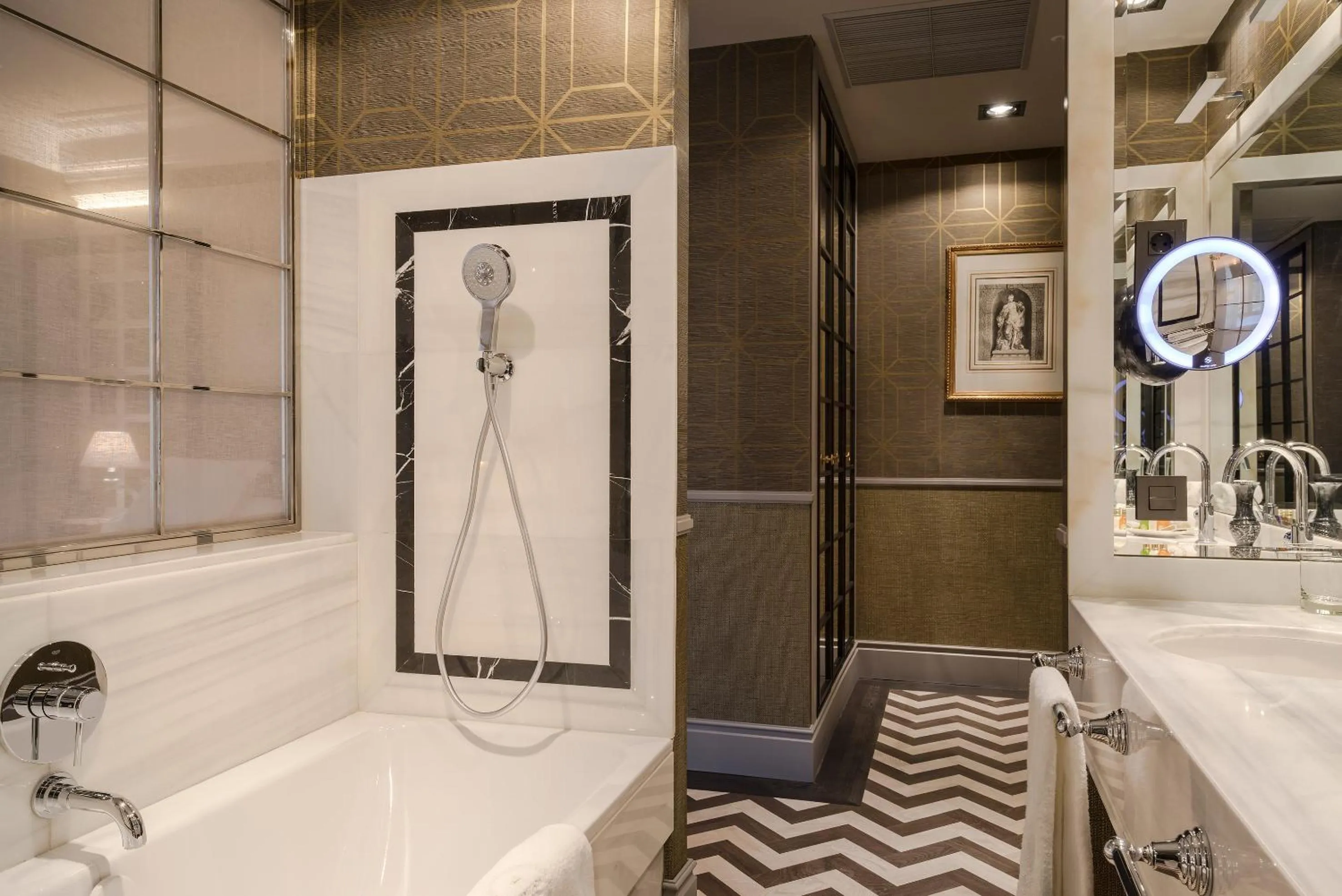 Bathroom in Relais & Châteaux Heritage Hotel