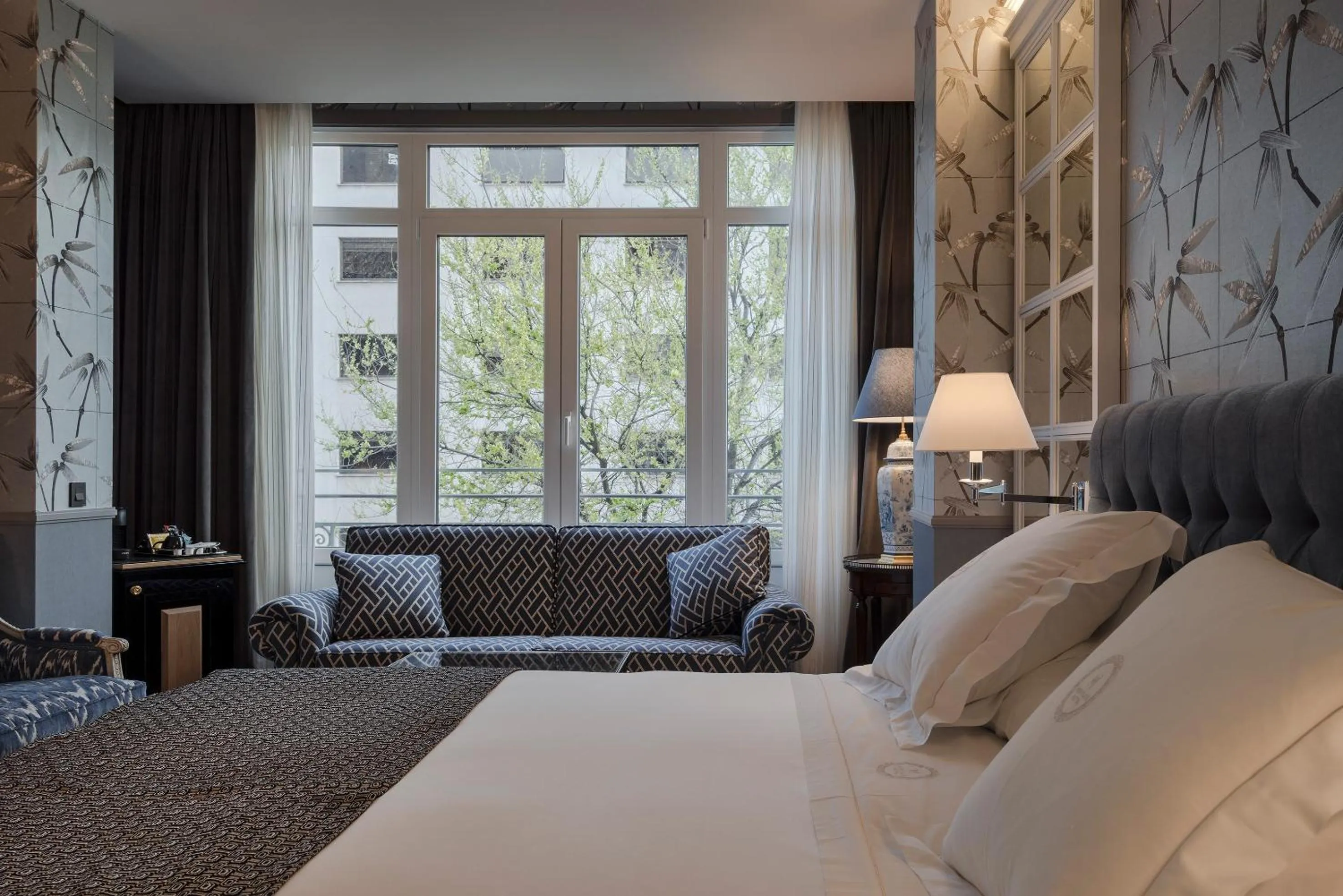 Bed in Relais & Châteaux Heritage Hotel