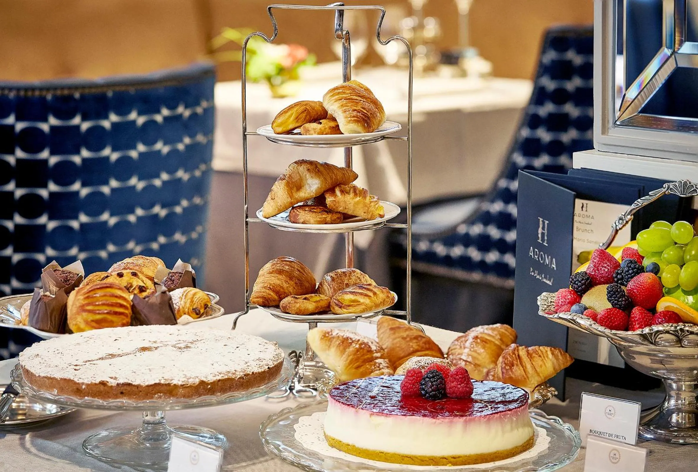 Buffet breakfast in Relais & Châteaux Heritage Hotel