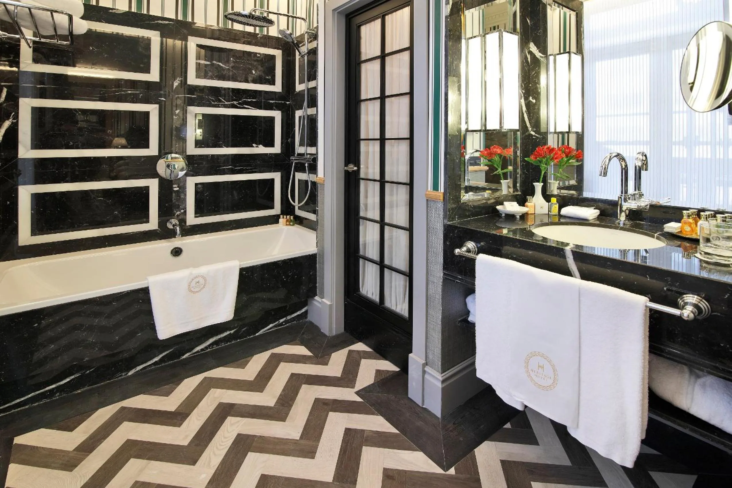 Bathroom in Relais & Châteaux Heritage Hotel