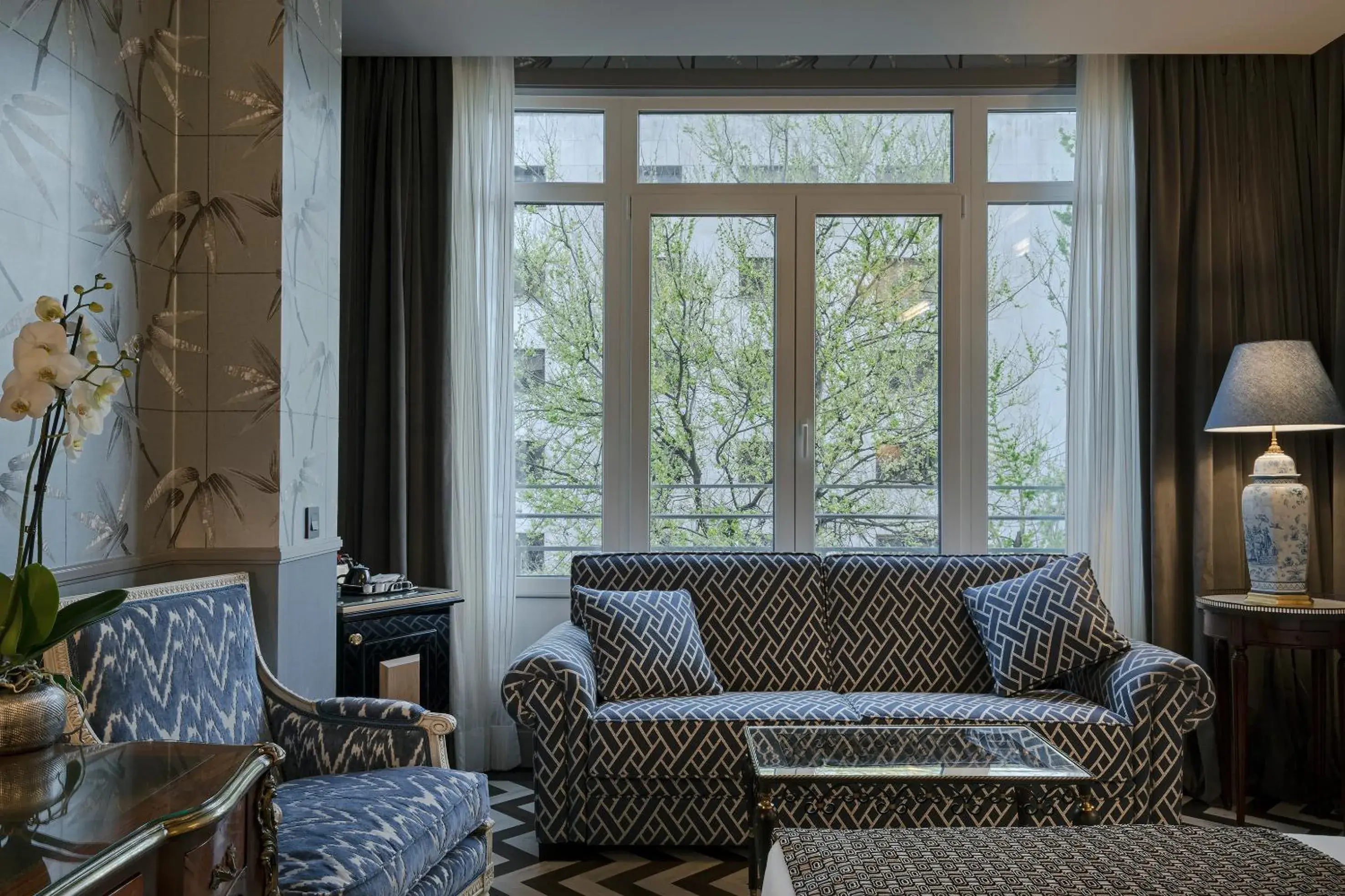 Living room in Relais & Châteaux Heritage Hotel Living room in Relais & Châteaux Heritage Hotel