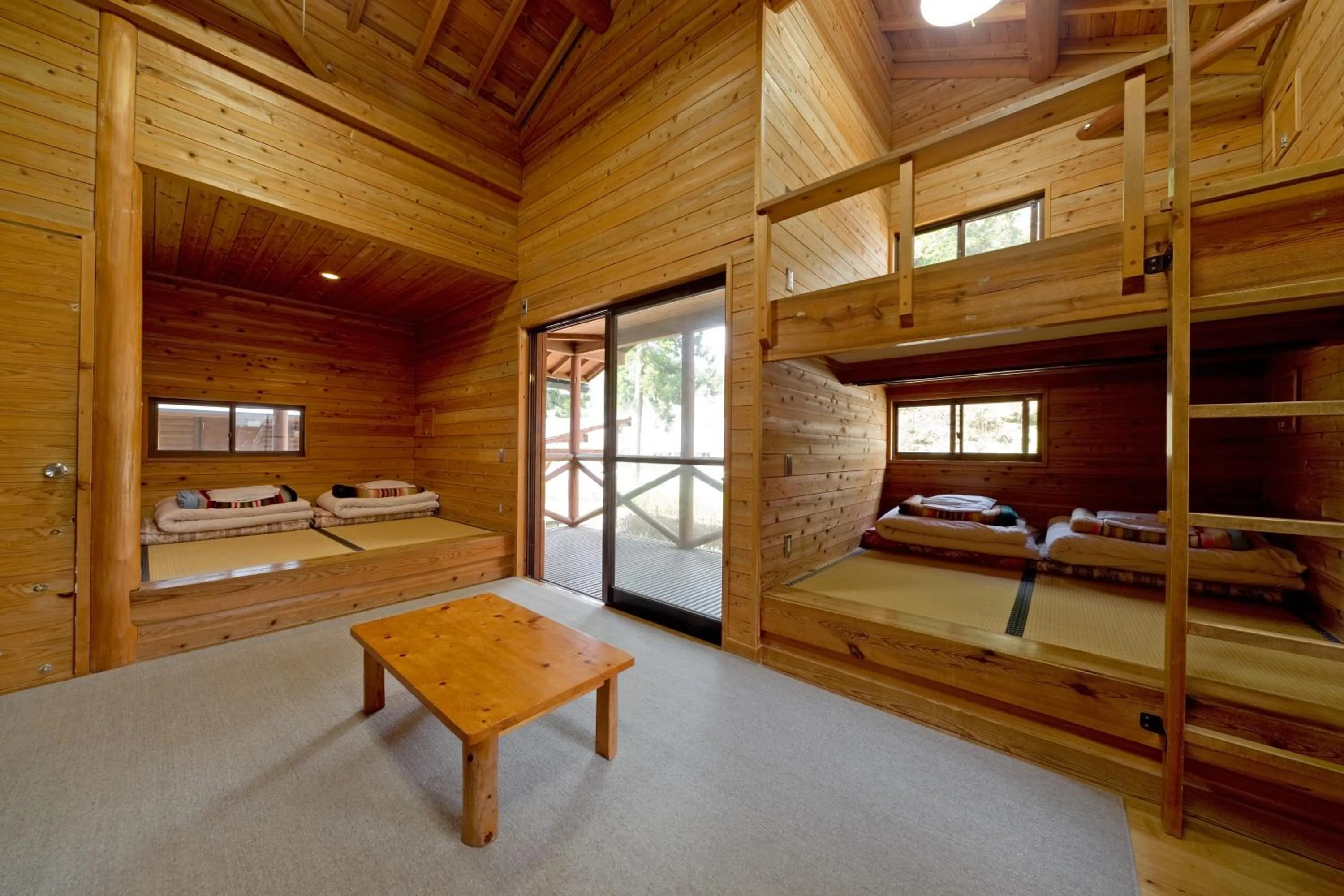 Photo of the whole room, Bed in Hiyoshi Forest Resort Yamanoie