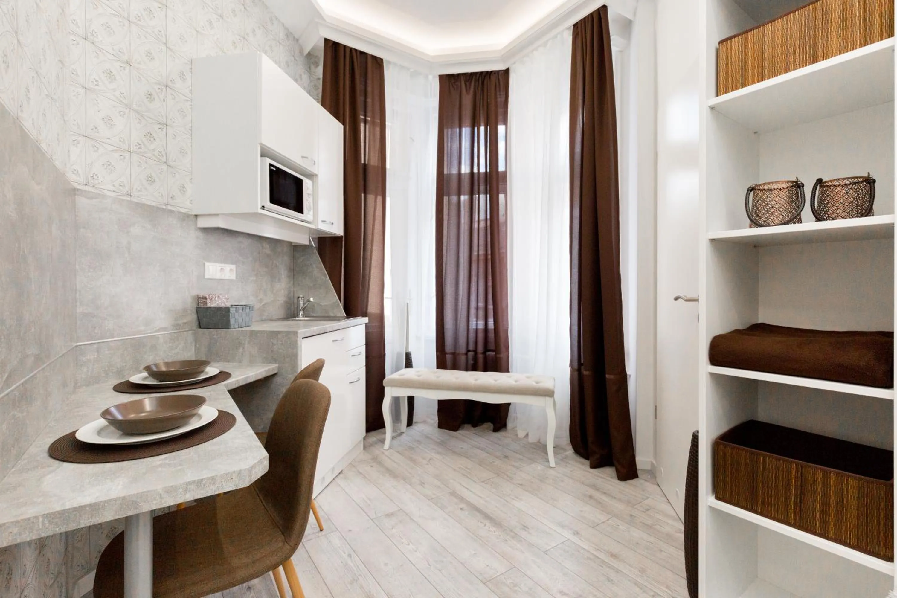 Kitchen or kitchenette in Budapest Holidays Fashion