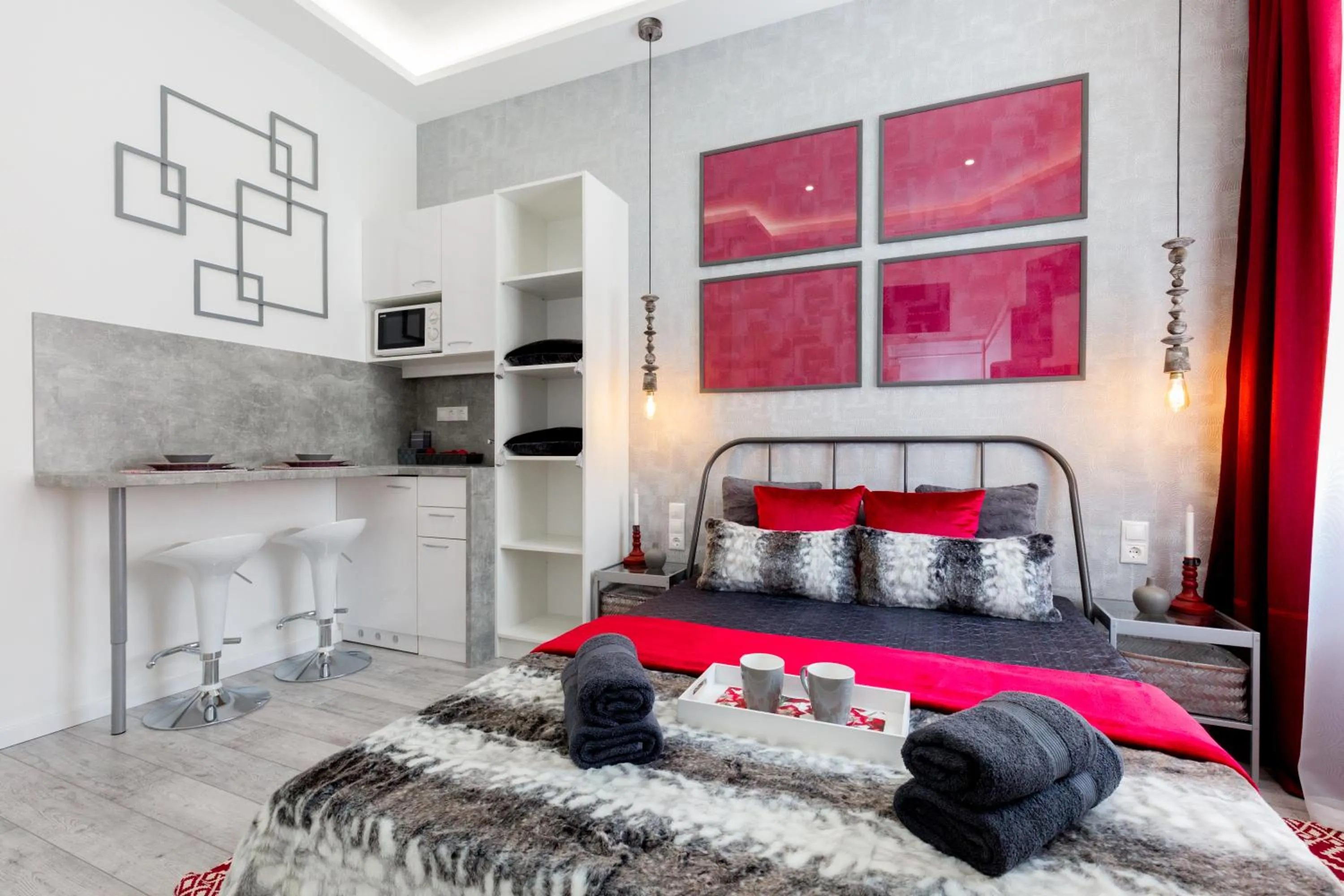 Photo of the whole room, Bed in Budapest Holidays Fashion