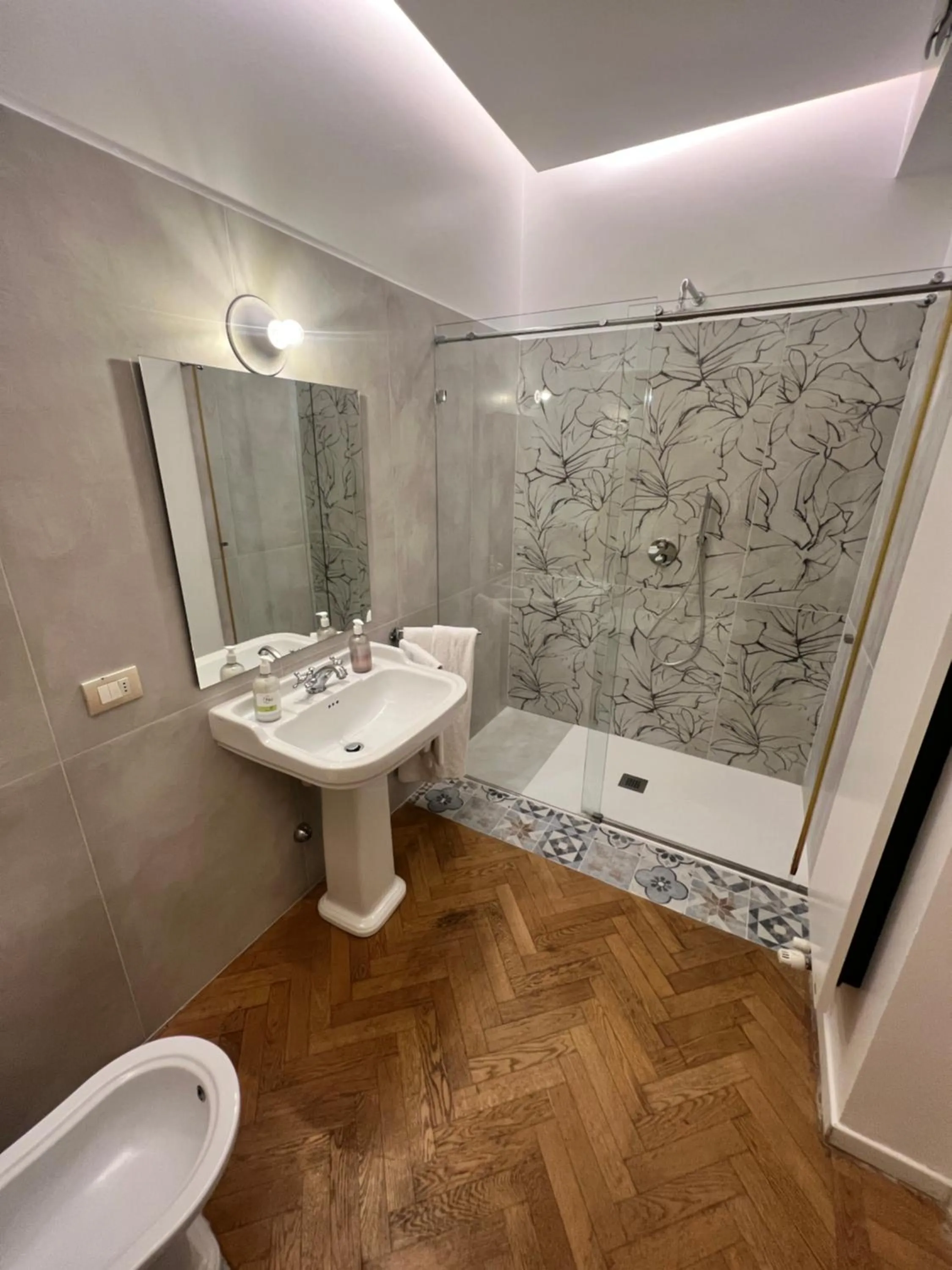 Bathroom in Room Verona Ai Duchi