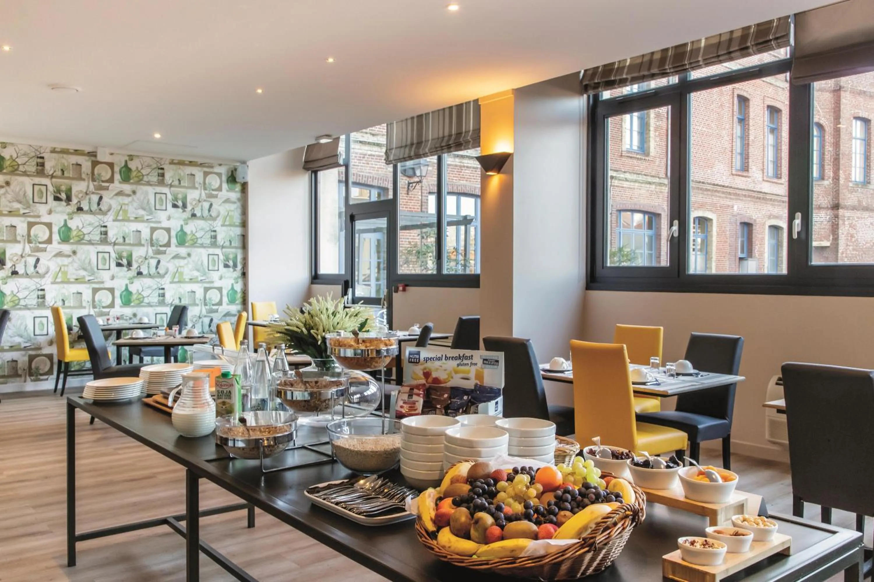 Breakfast in Best Western Hôtel Hermitage