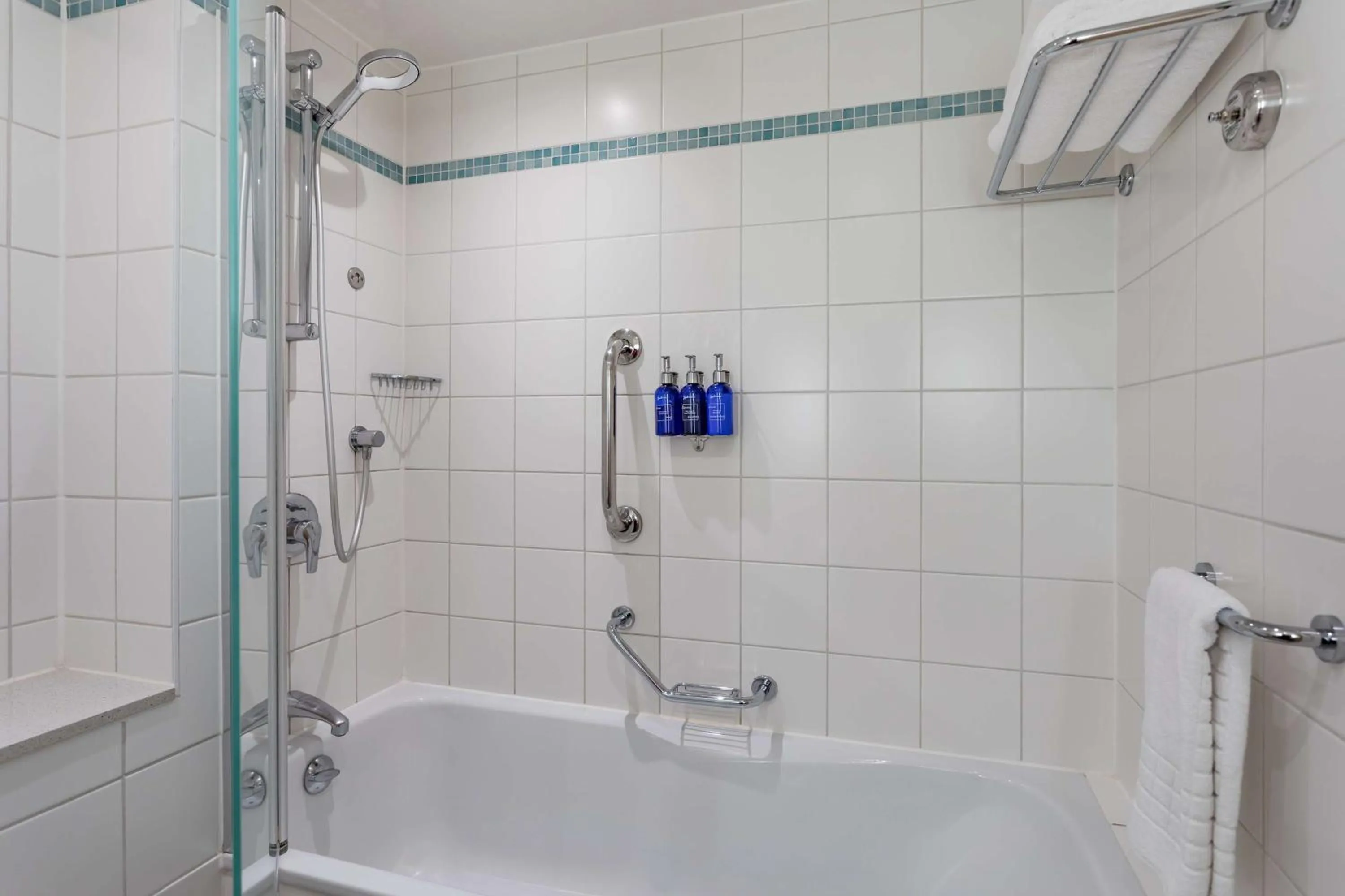 Shower in Radisson Blu Hotel London Stansted Airport