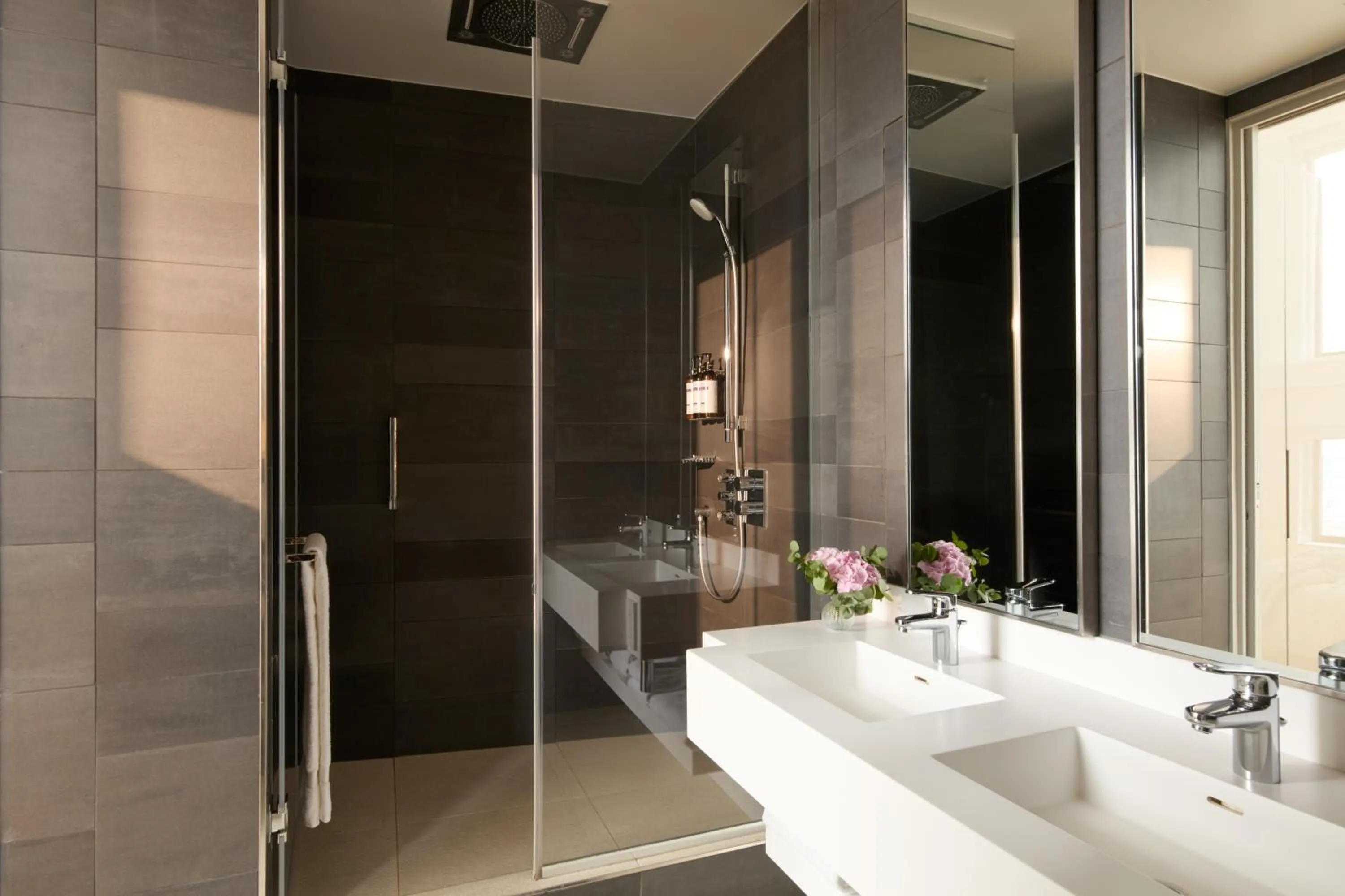 Shower in Hyatt Regency Paris Etoile