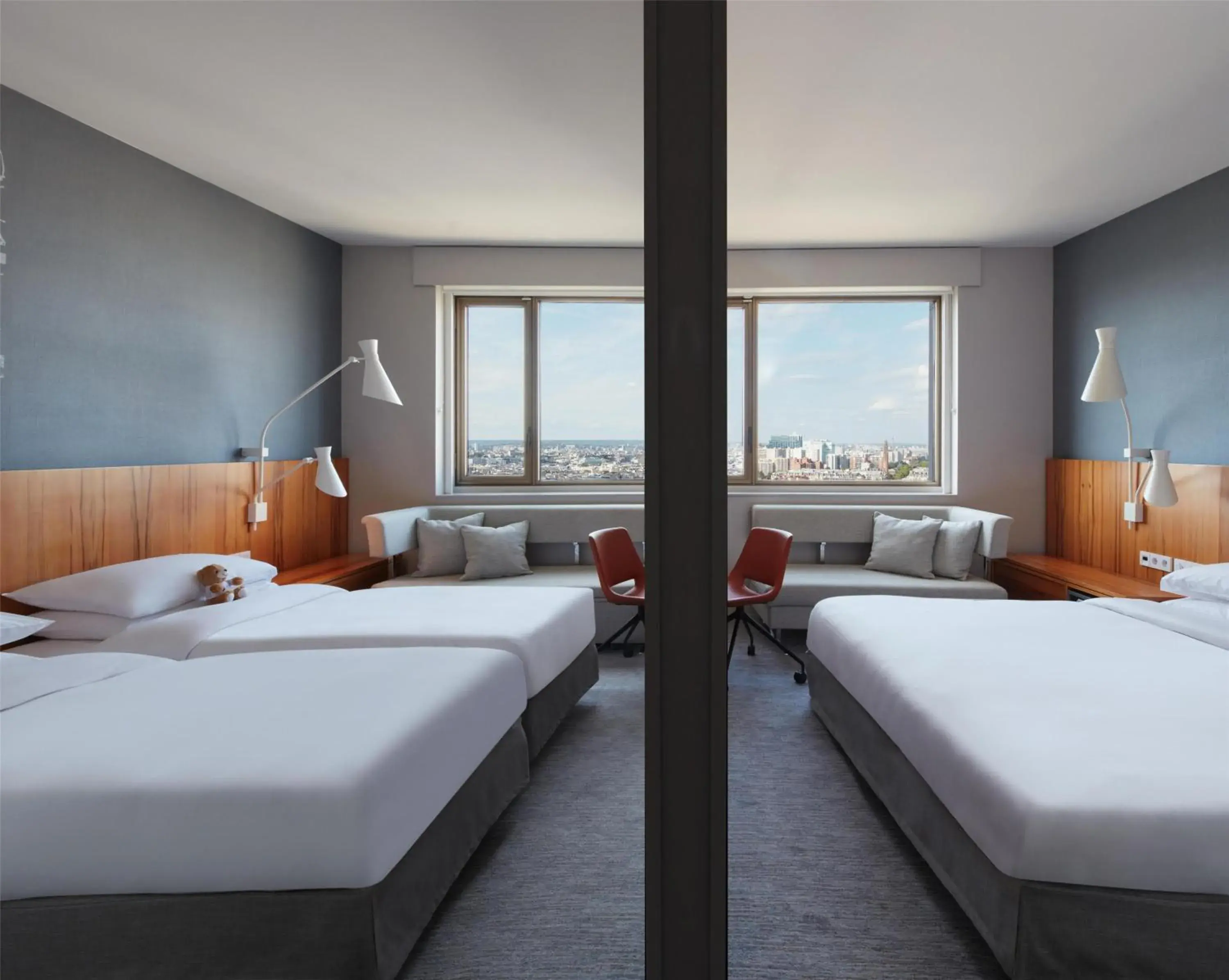 Bedroom, Bed in Hyatt Regency Paris Etoile Bedroom, Bed in Hyatt Regency Paris Etoile