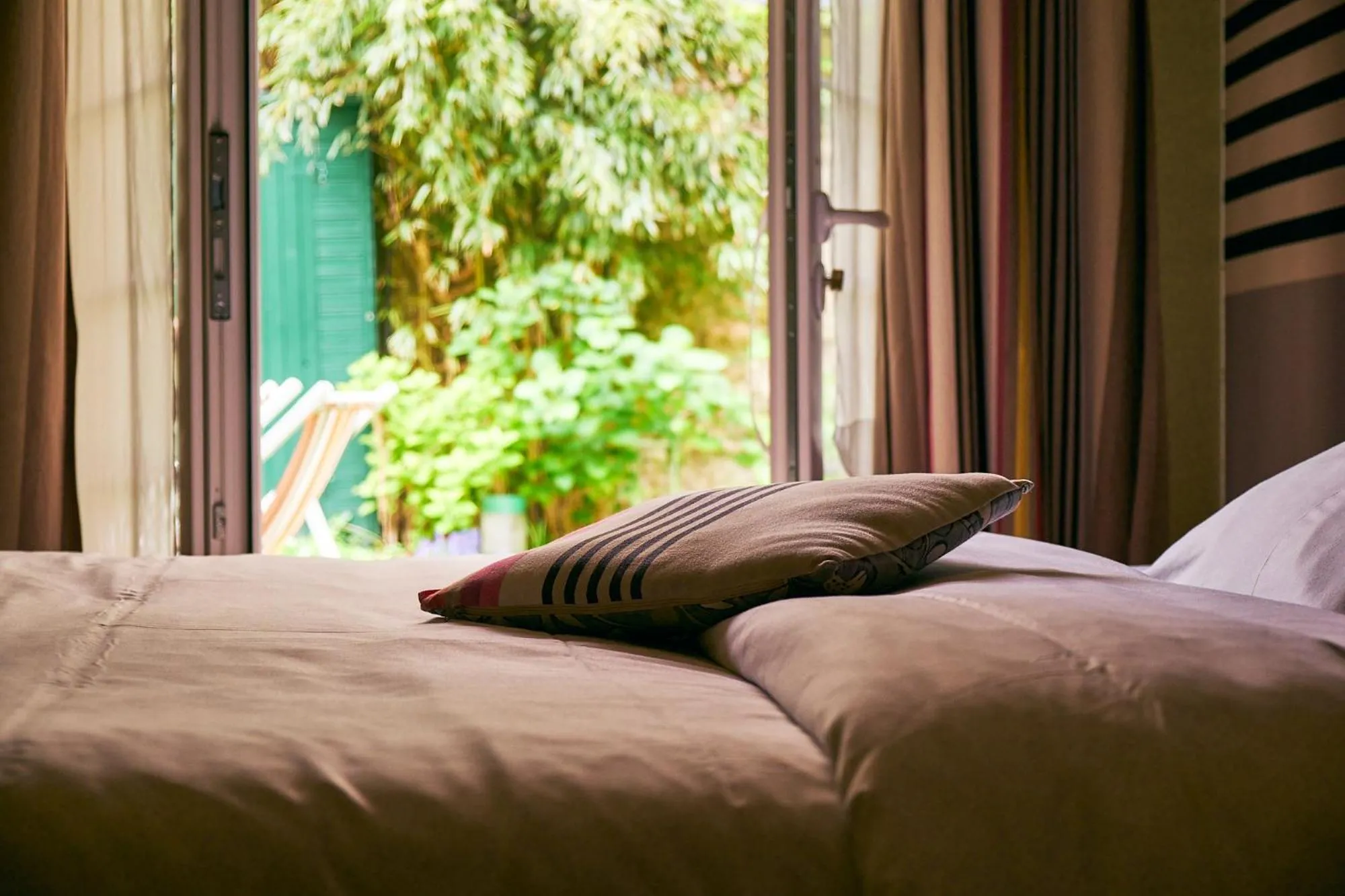 Bed in Le Vert Galant - Auberge Etchegorry