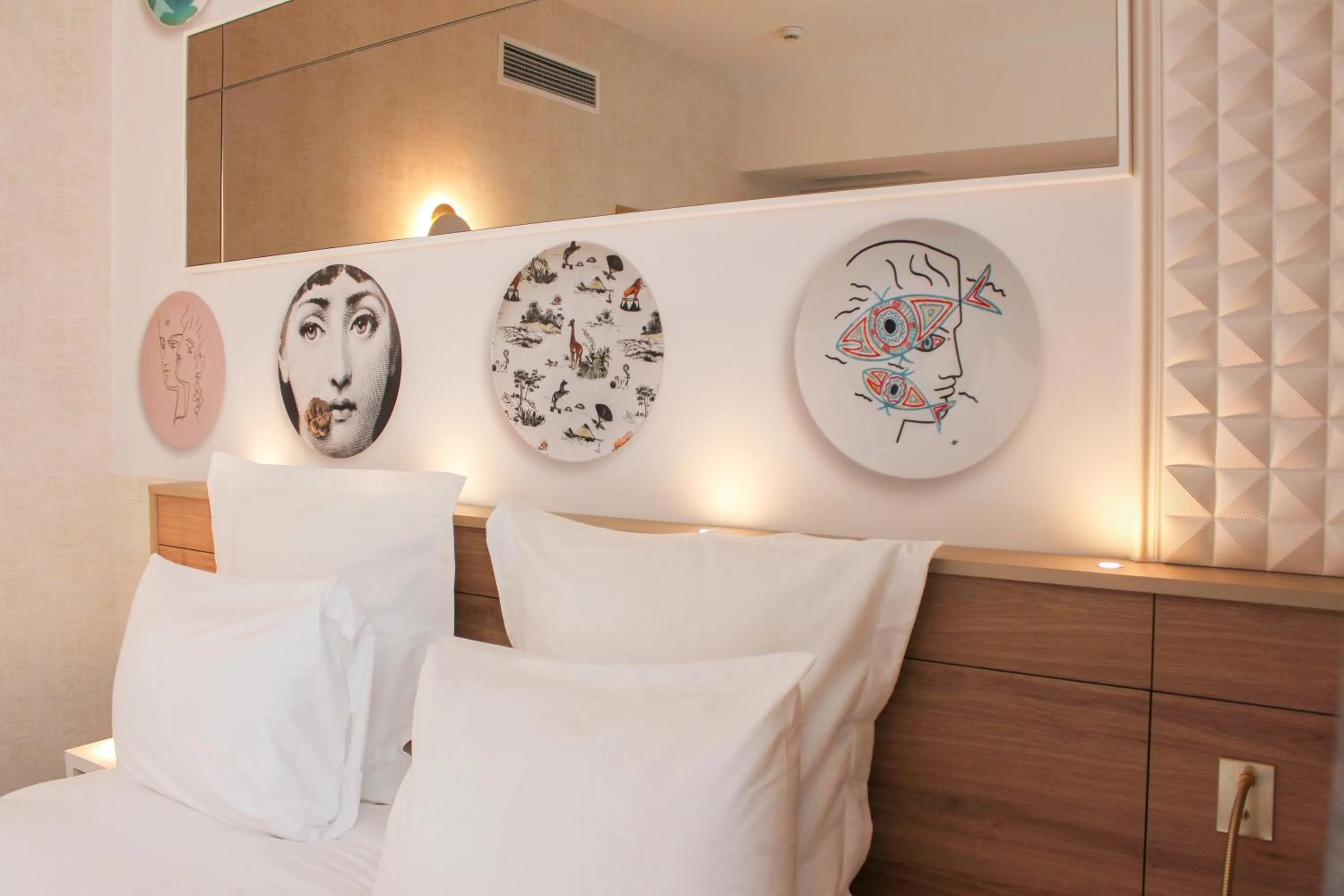 Bed in Brit Hotel Limoges Centre Gare - Hôtel & Spa