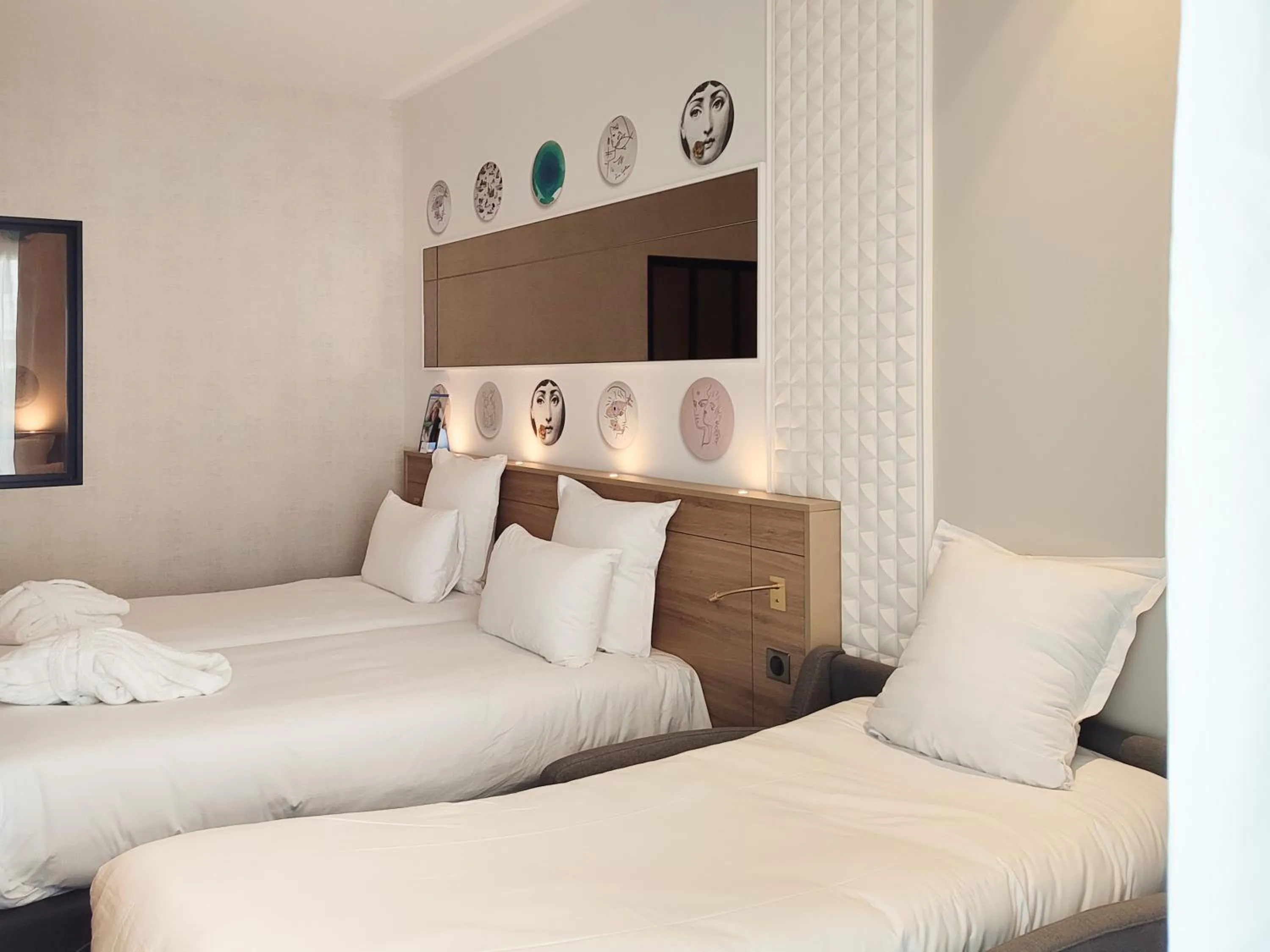 Bed in Brit Hotel Limoges Centre Gare - Hôtel & Spa