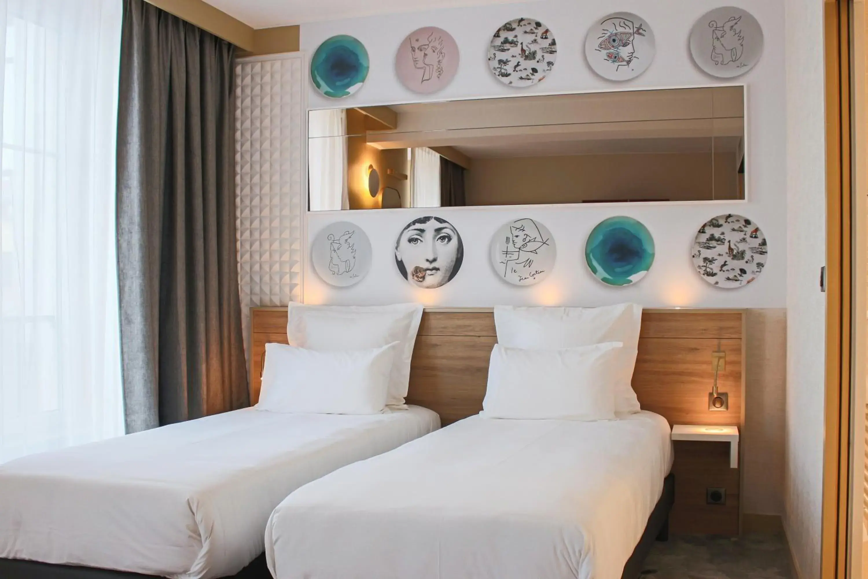 Privilege Twin Room in Brit Hotel Limoges Centre Gare - Hôtel & Spa Privilege Twin Room in Brit Hotel Limoges Centre Gare - Hôtel & Spa