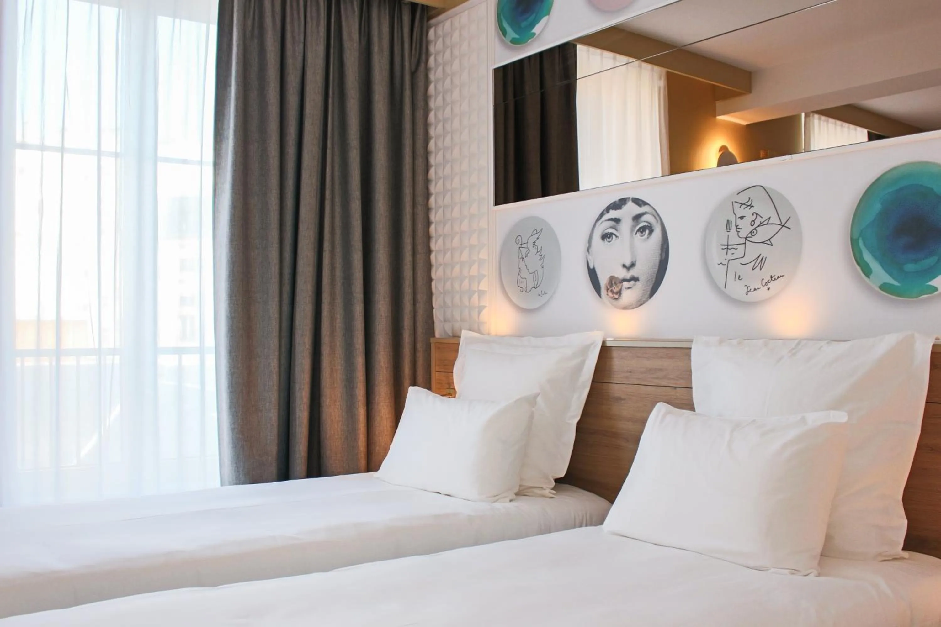 Bed in Brit Hotel Limoges Centre Gare - Hôtel & Spa