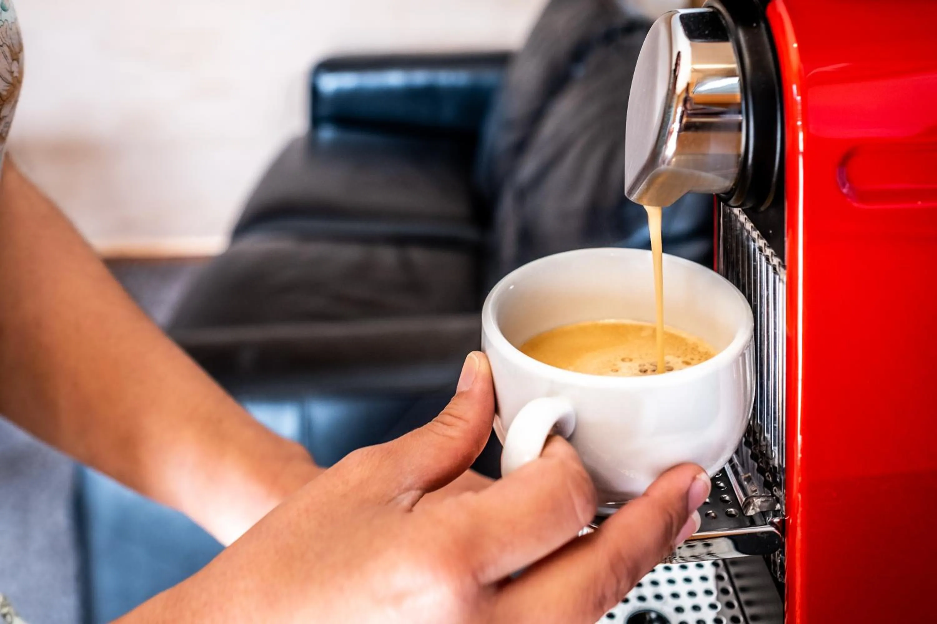 Coffee/tea facilities in Studio 59 Holiday Home
