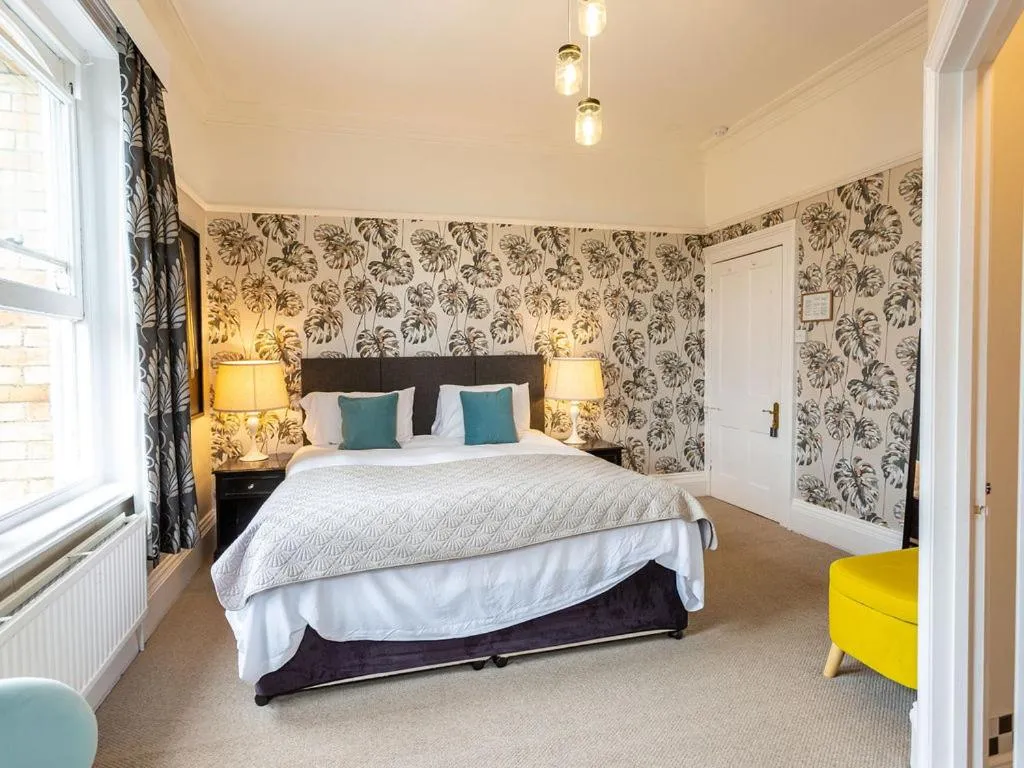 Bed in Norbury House Stylish Accommodation
